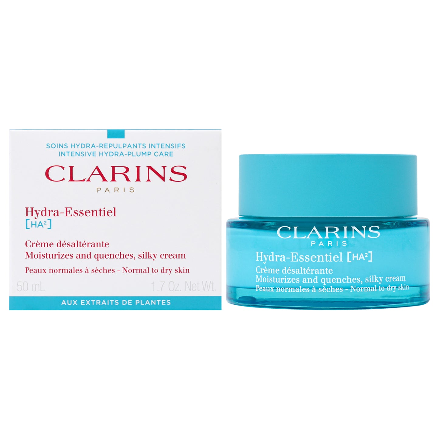 Hydra-Essentiel Silky Cream - Normal to Dry Skin by Clarins for Women - 1.7 oz Cream