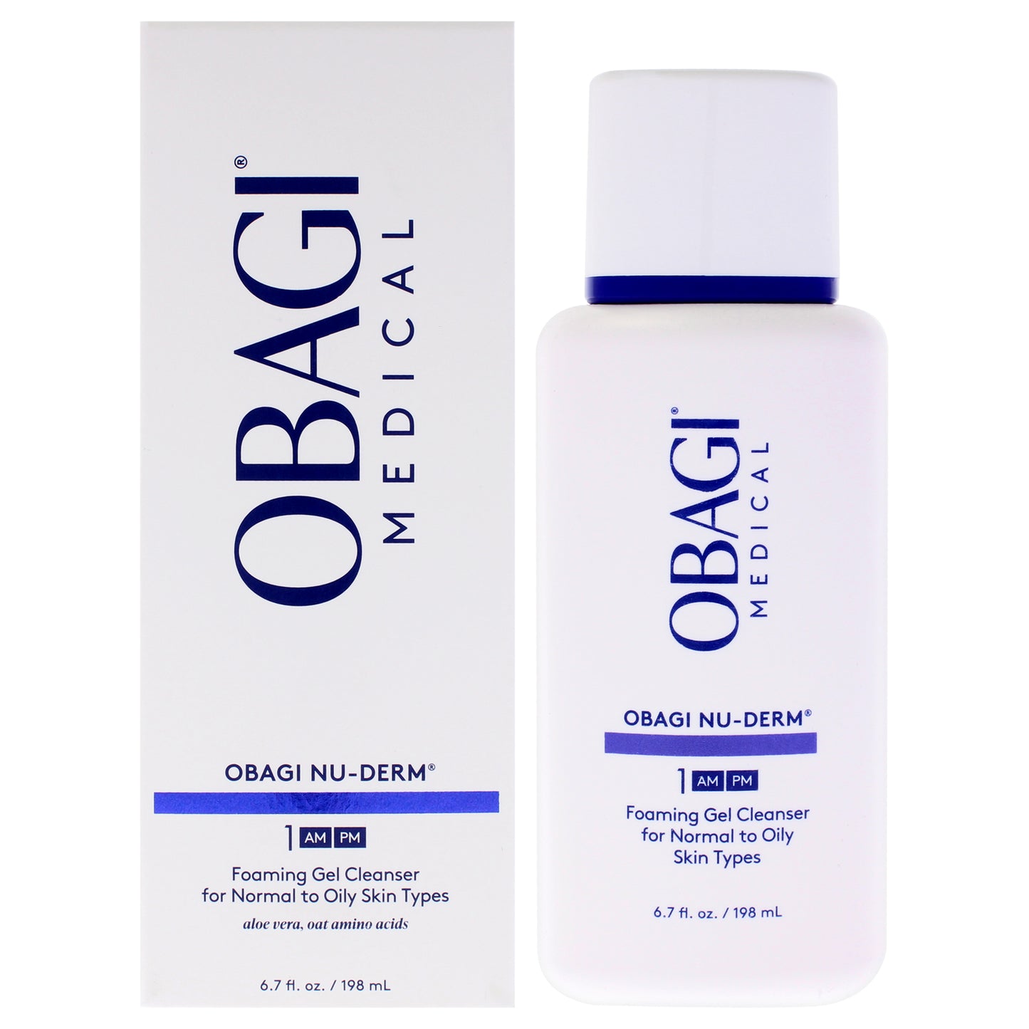 Obagi Nu-Derm 1 AM-PM Foaming Gel 6.7 oz Foam