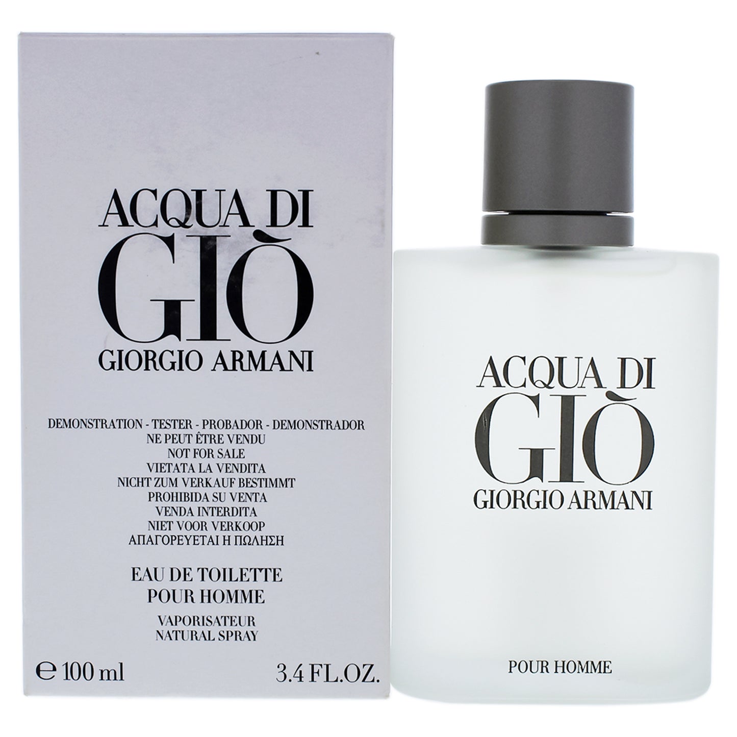 Acqua Di Gio by Giorgio Armani for Men - 3.4 oz EDT Spray
