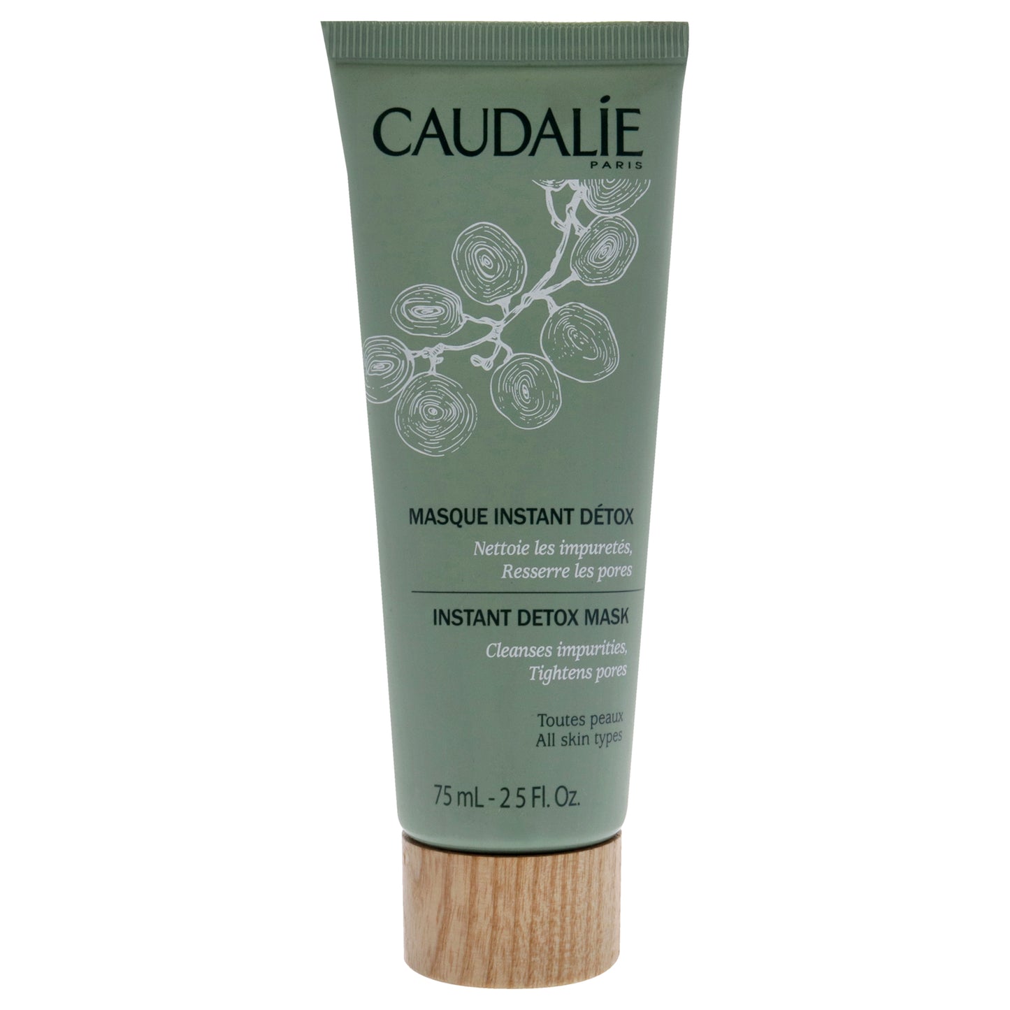 Instant Detox by Caudalie for Women - 2.5 oz Mask