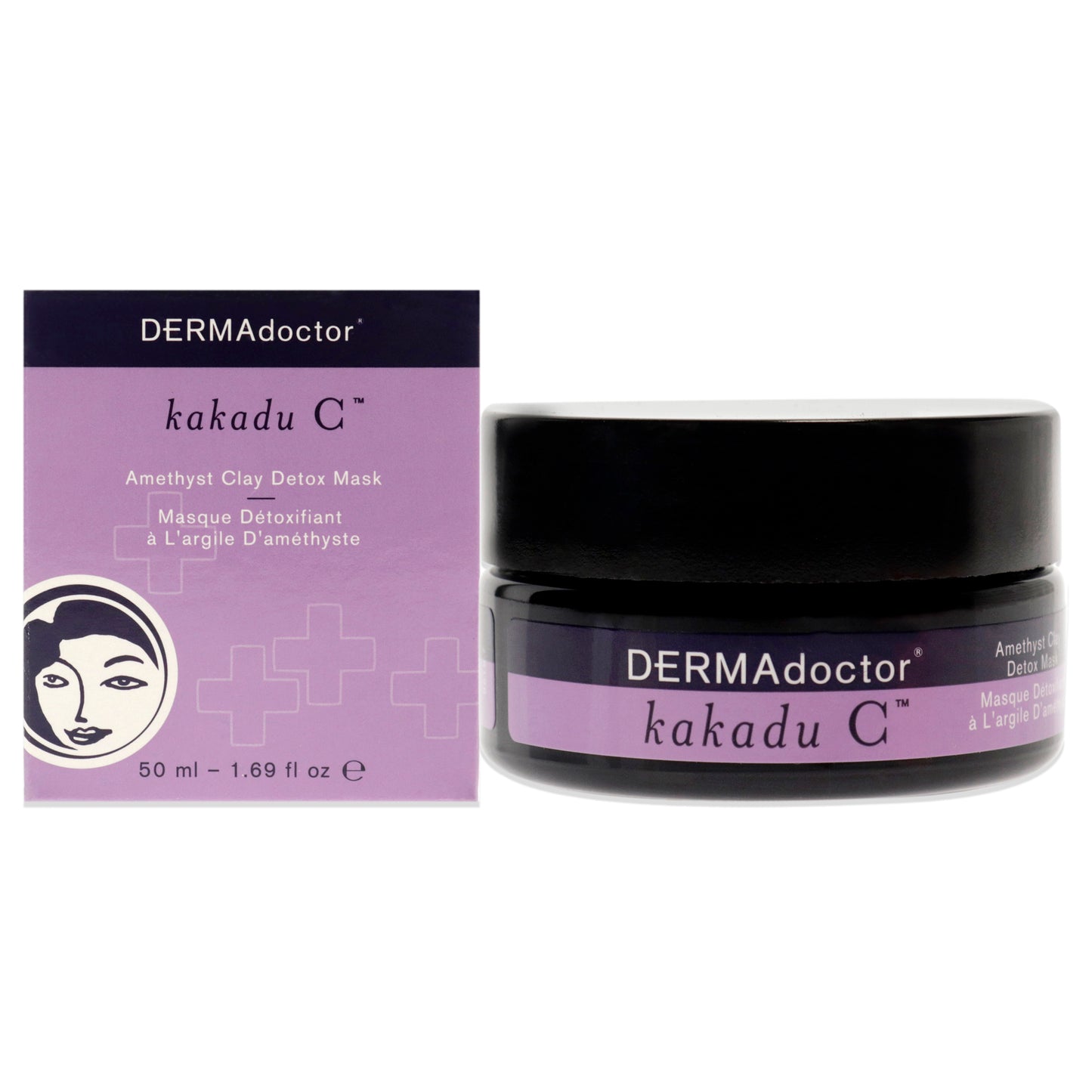 Kakadu C Amethyst Clay Detox Mask 1.69 oz Mask