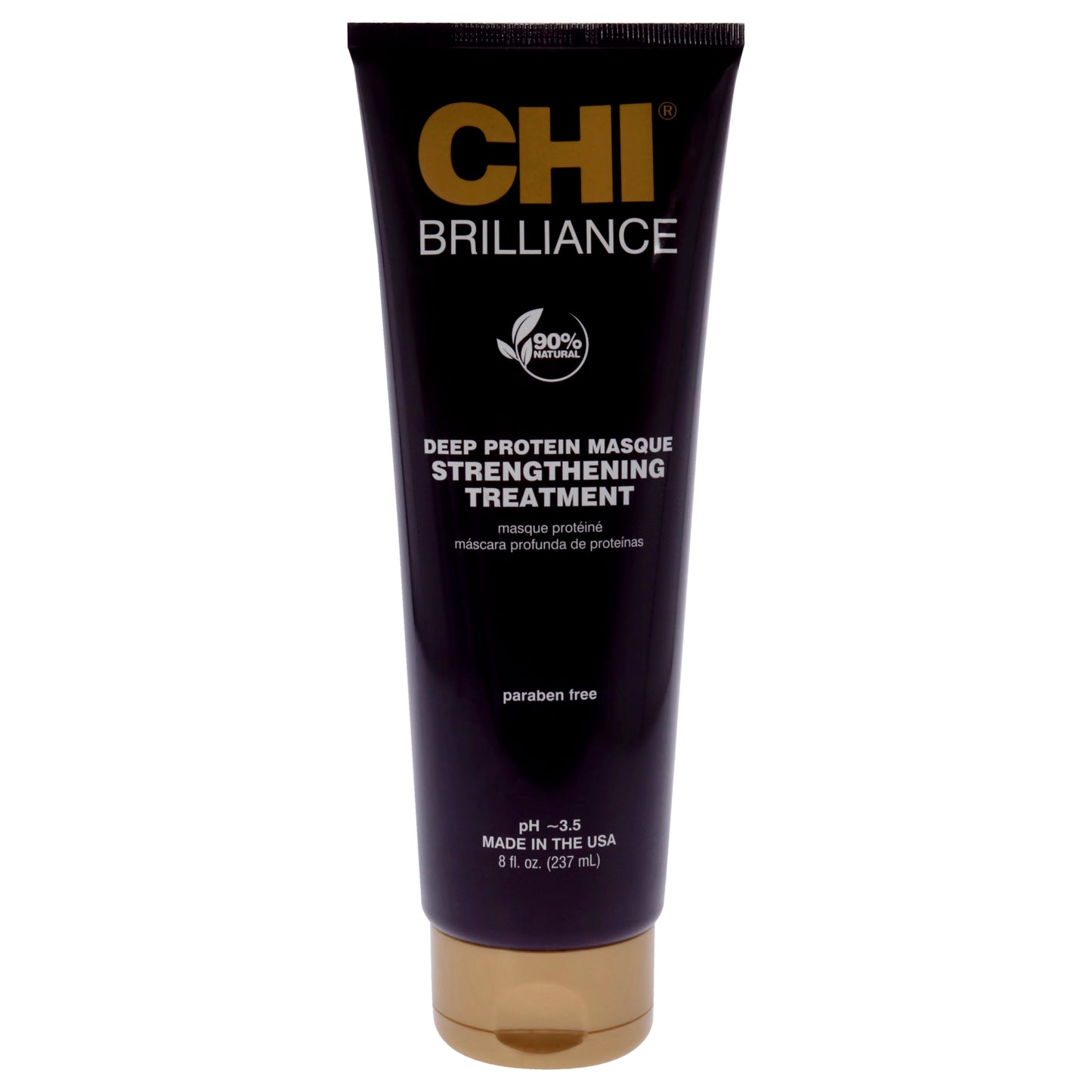 Deep Brilliance Deep Protein Masque Strengthening Treatment by CHI for Unisex - 8 oz Treatment