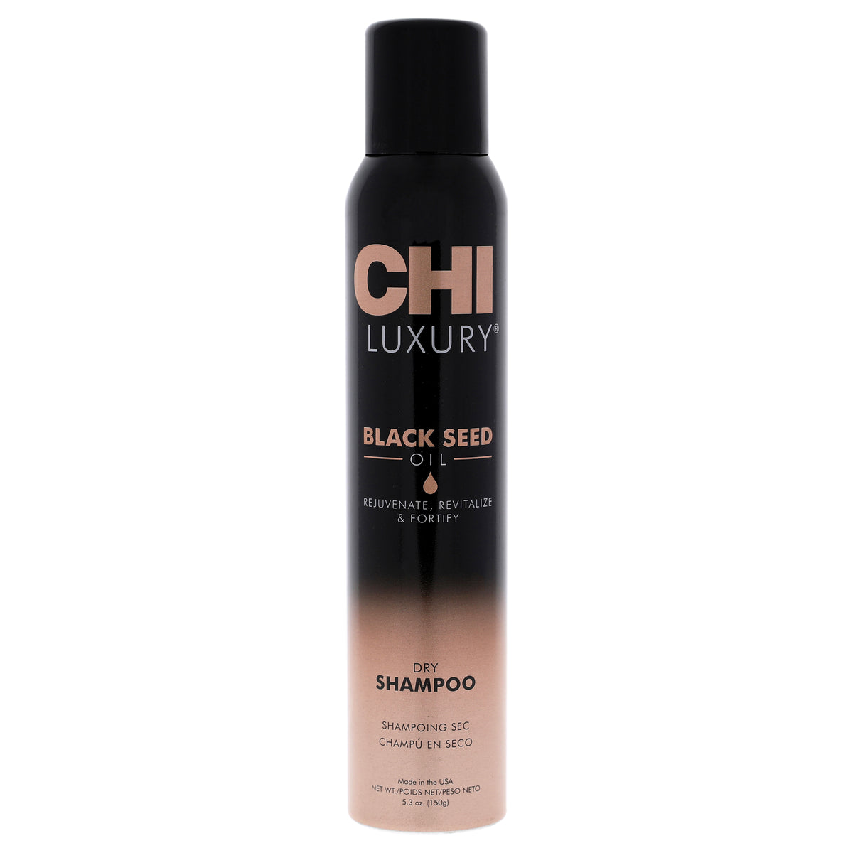 Luxury Black Seed Oil Dry Shampoo by CHI for Unisex - 5.3 oz Dry Shampoo
