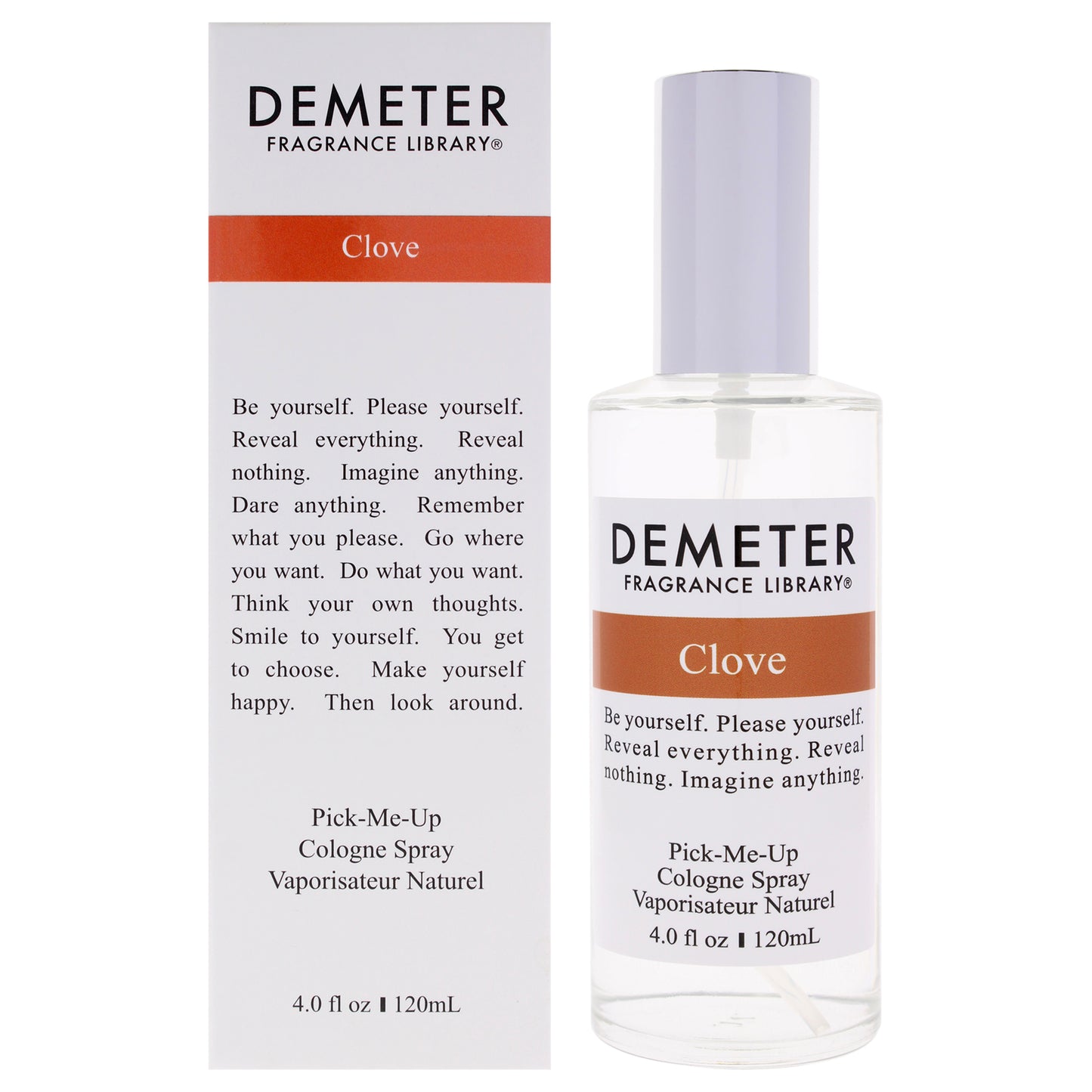 Clove by Demeter for Men - 4 oz Cologne Spray