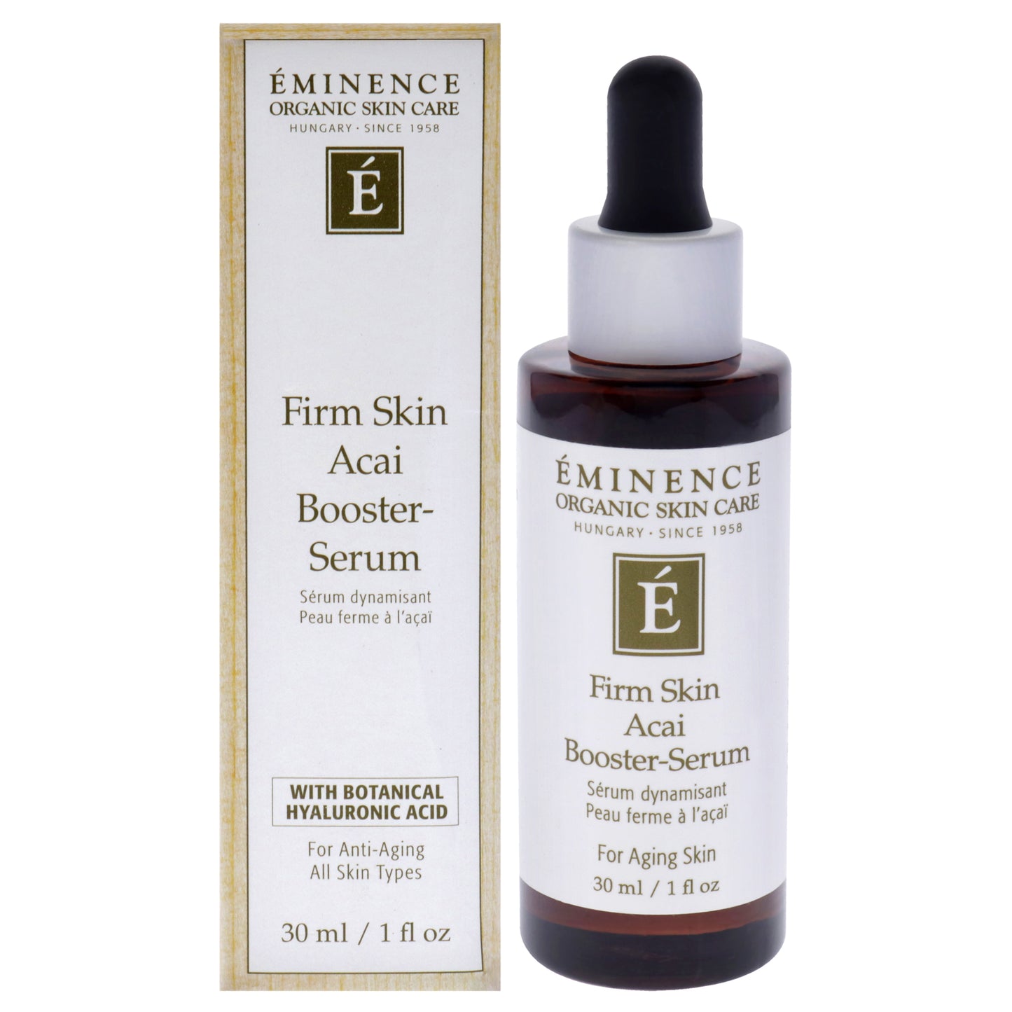Firm Skin Acai Booster Serum by Eminence for Unisex - 1 oz Serum