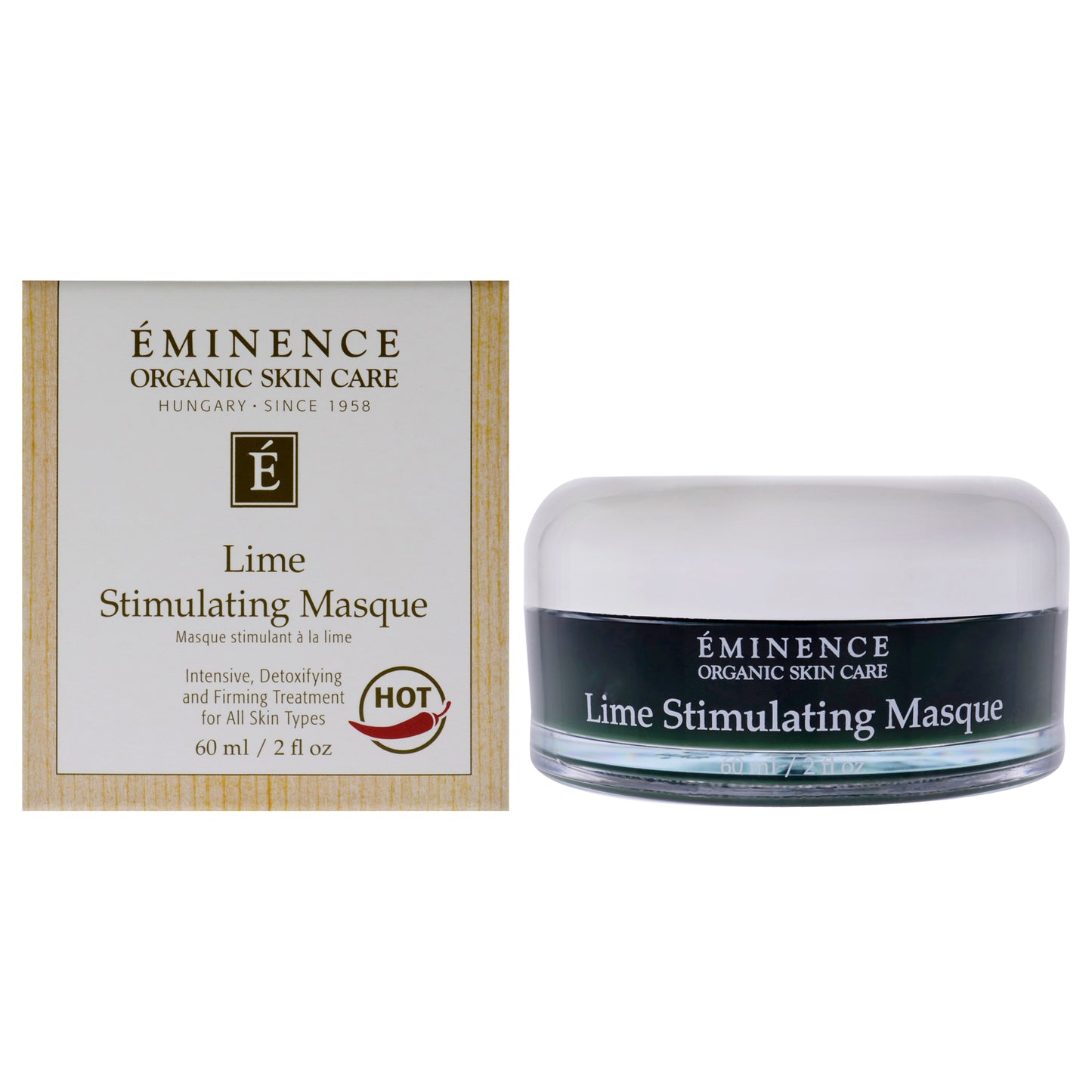 Lime Stimulating Masque by Eminence for Unisex - 2 oz Mask