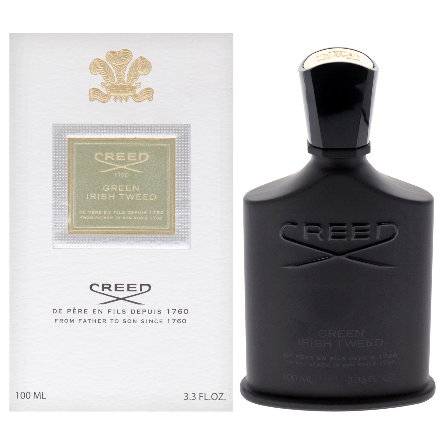 Green Irish Tweed by Creed for Men - 3.3 oz EDP Spray