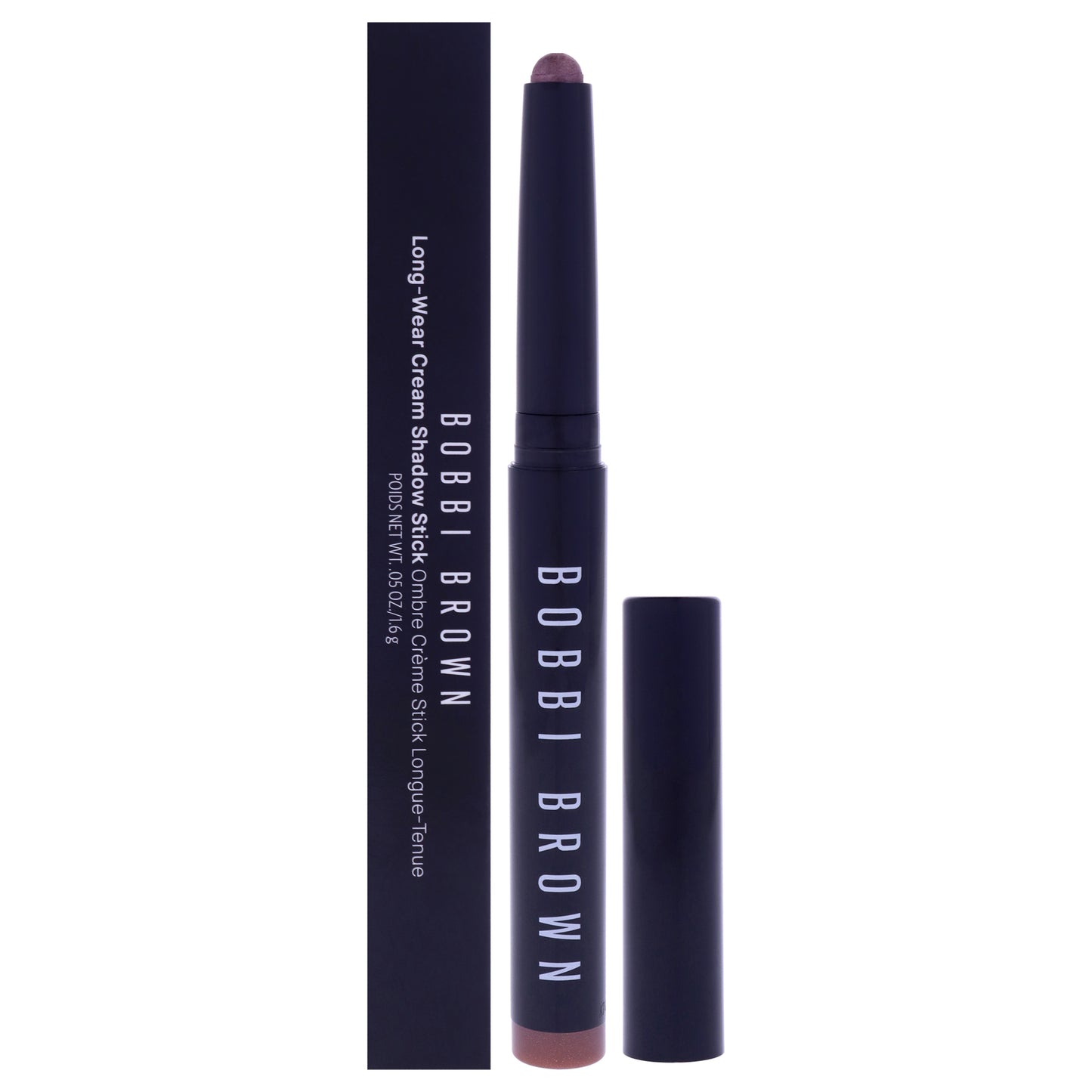 Long-Wear Cream Shadow Stick Shimmer - Dusty Mauve by Bobbi Brown for Women - 0.05 oz Eye Shadow