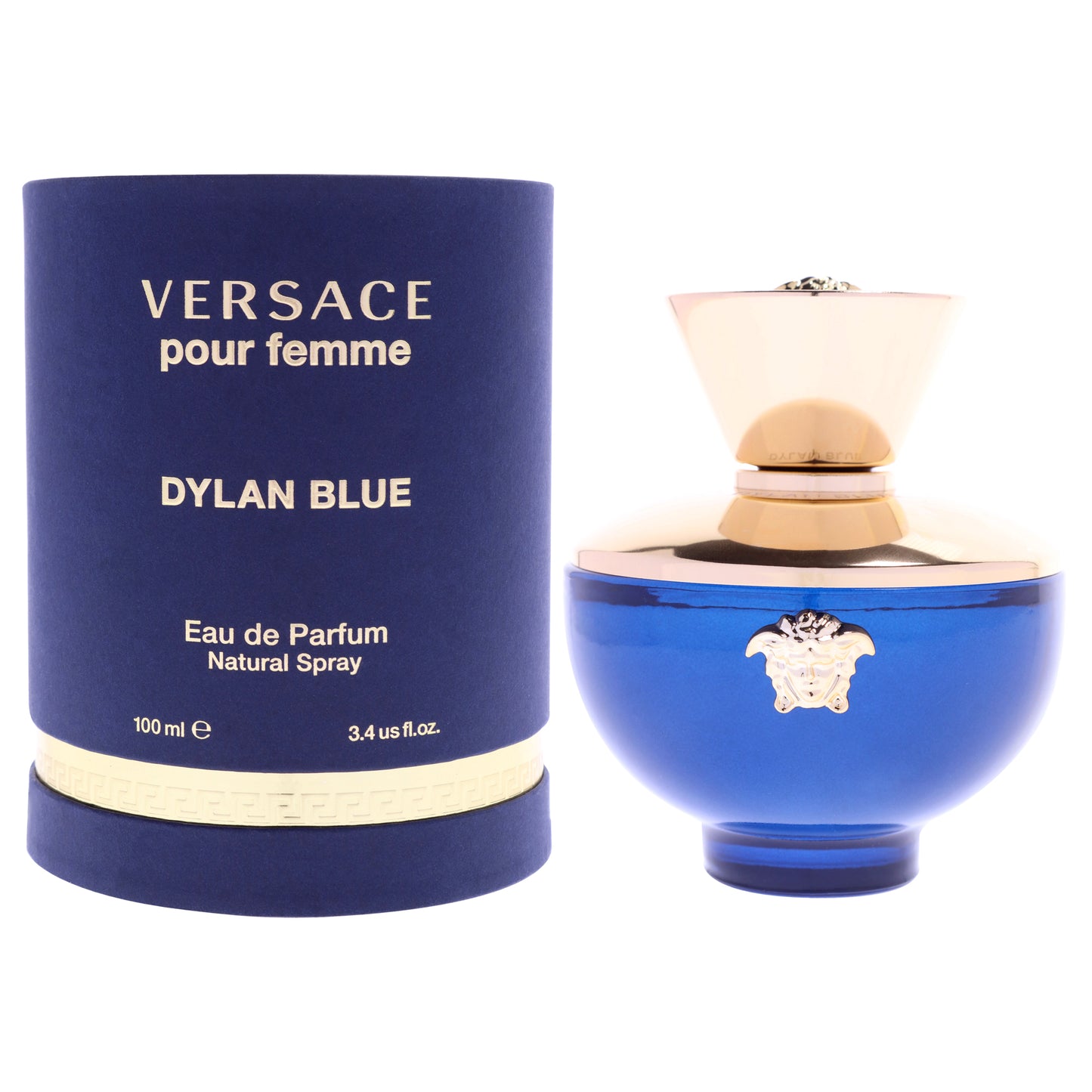 Dylan Blue by Versace for Women - 3.4 oz EDP Spray