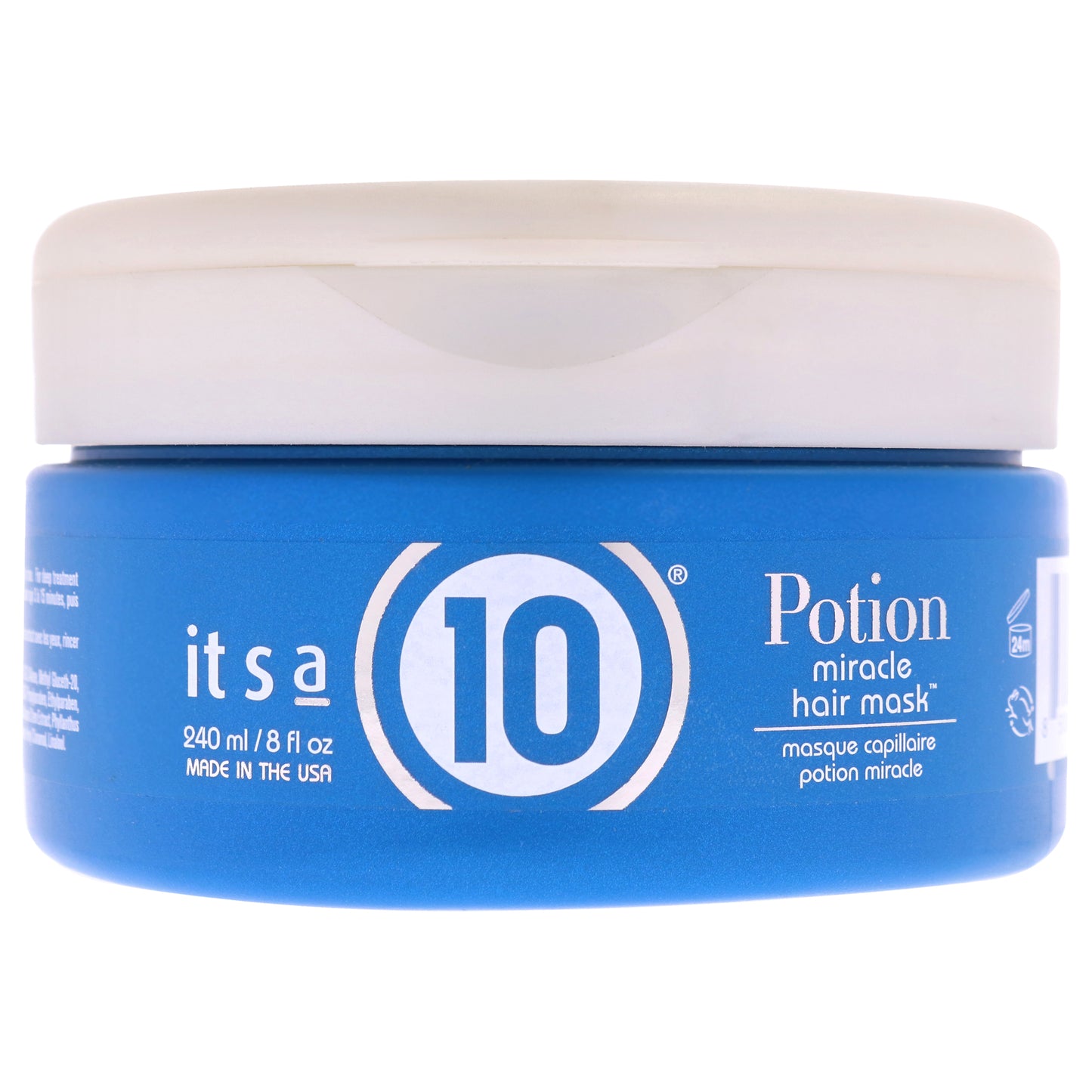 Potion 10 Miracle Repair Hair Mask by Its A 10 for Unisex - 8 oz Mask