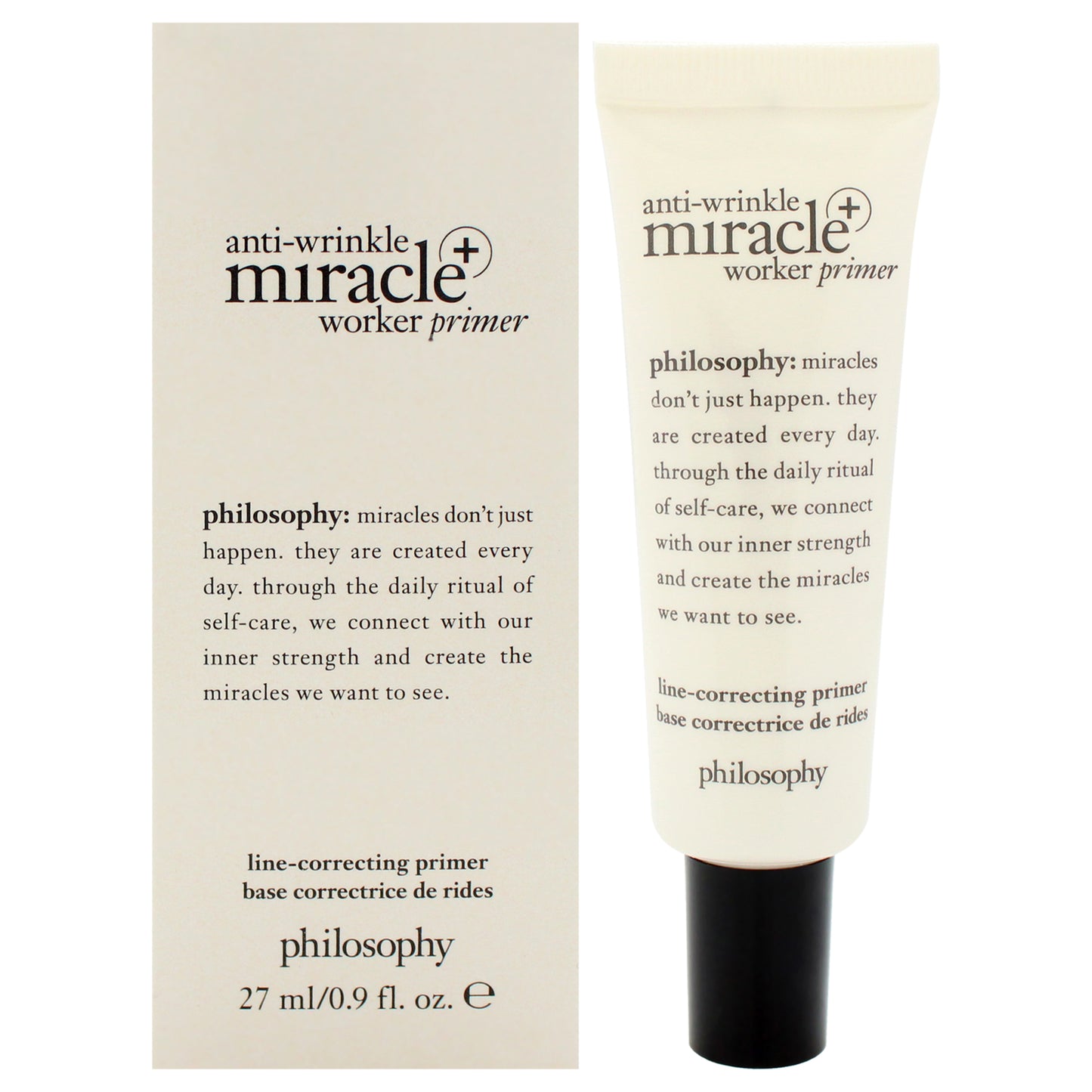 Anti-Wrinkle Miracle Worker Primer Plus Line-Correcting by Philosophy for Women - 0.9 oz Primer