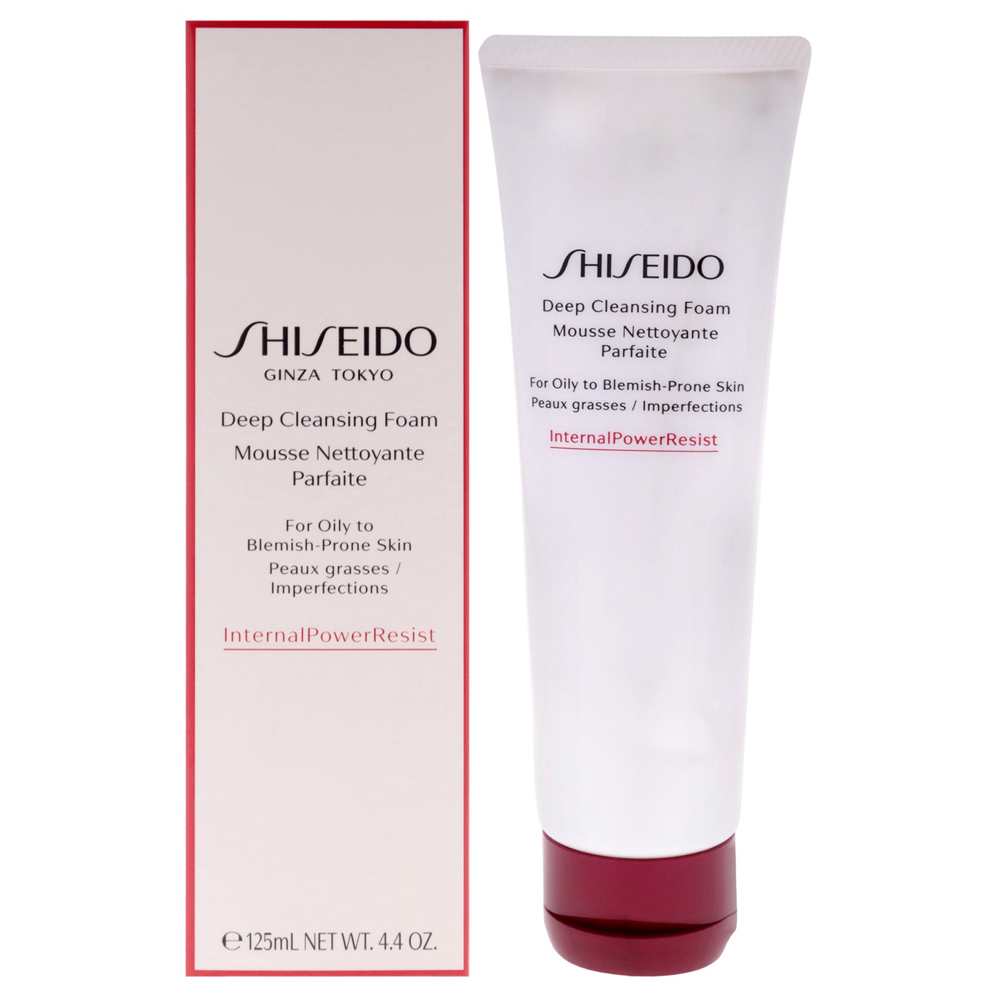 Deep Cleansing Foam by Shiseido for Women - 4.4 oz Cleanser