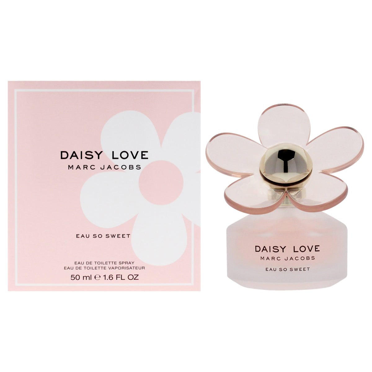 Daisy Love Eau So Sweet by Marc Jacobs for Women - 1.6 oz EDT Spray