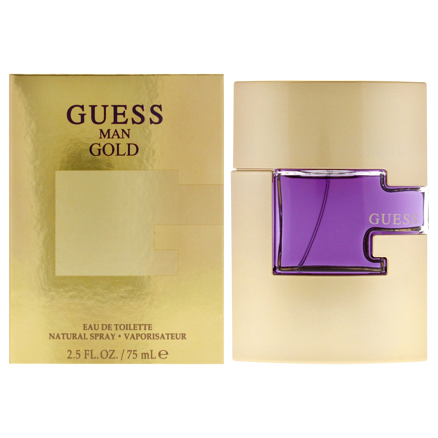 Guess Gold by Guess for Men - 2.5 oz EDT Spray