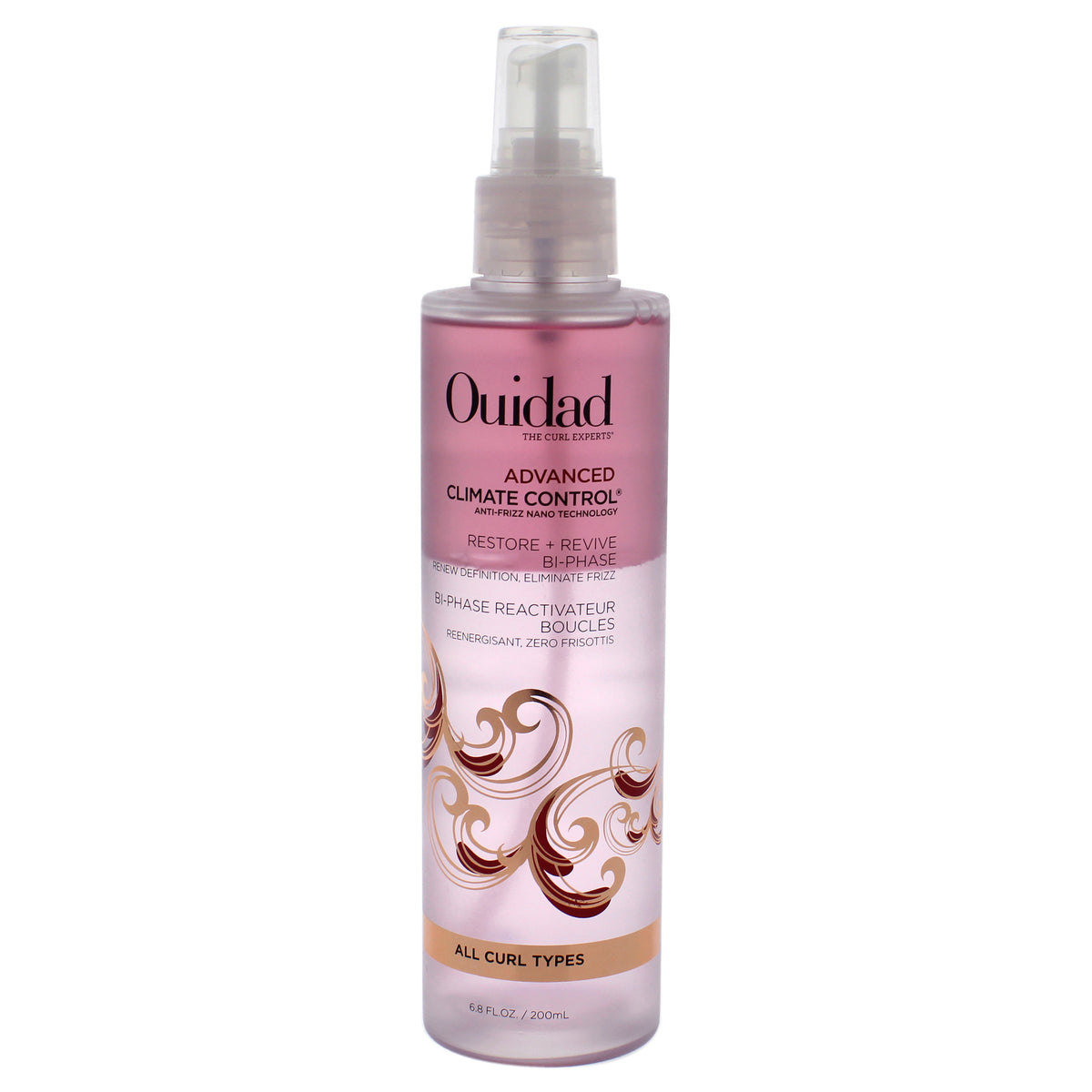Advanced Climate Control Restore Plus Revive Bi-Phase by Ouidad for Unisex - 6.8 oz Hairspray