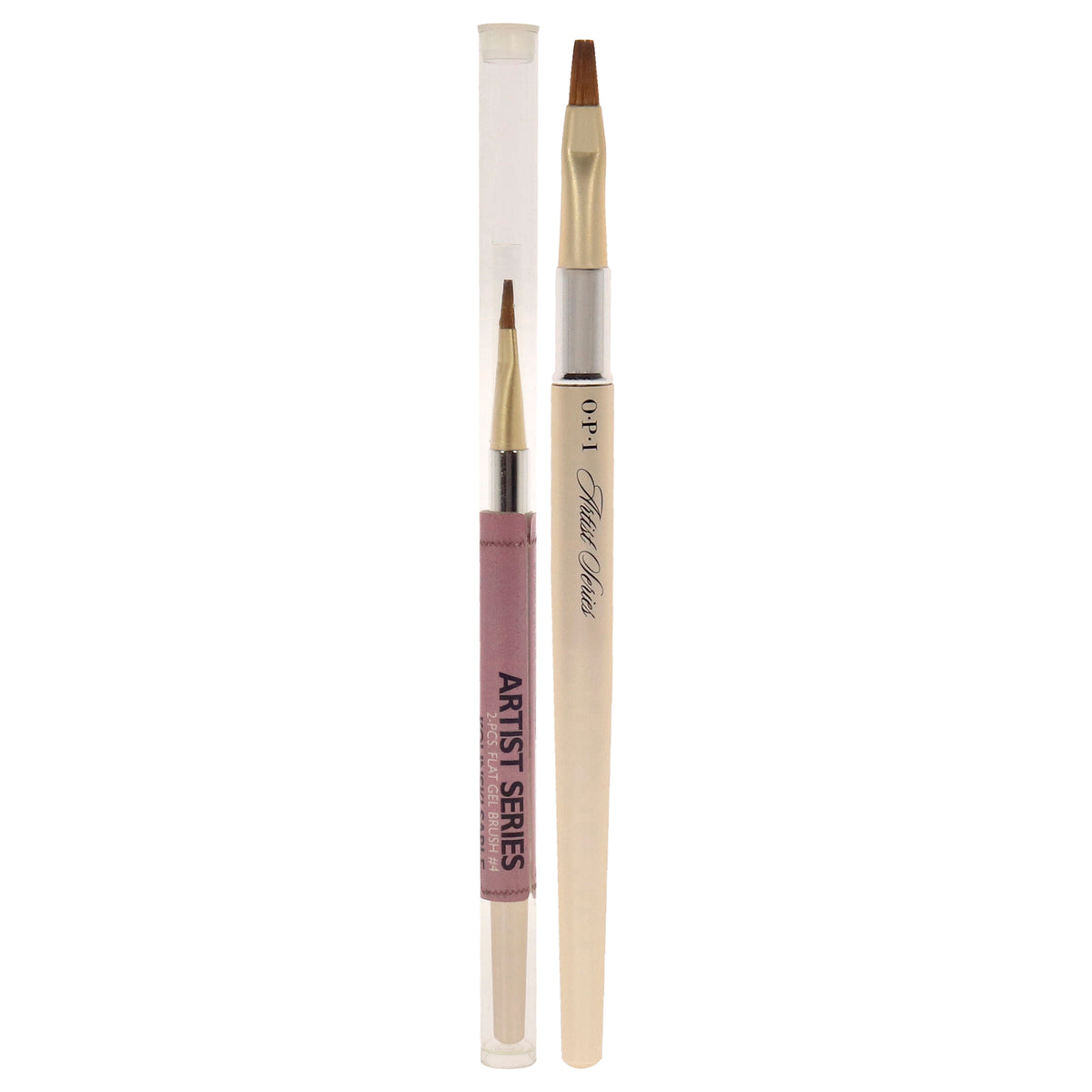 Artist Series Flat Gel Brush - 4 by OPI for Women - 1 Pc Brush