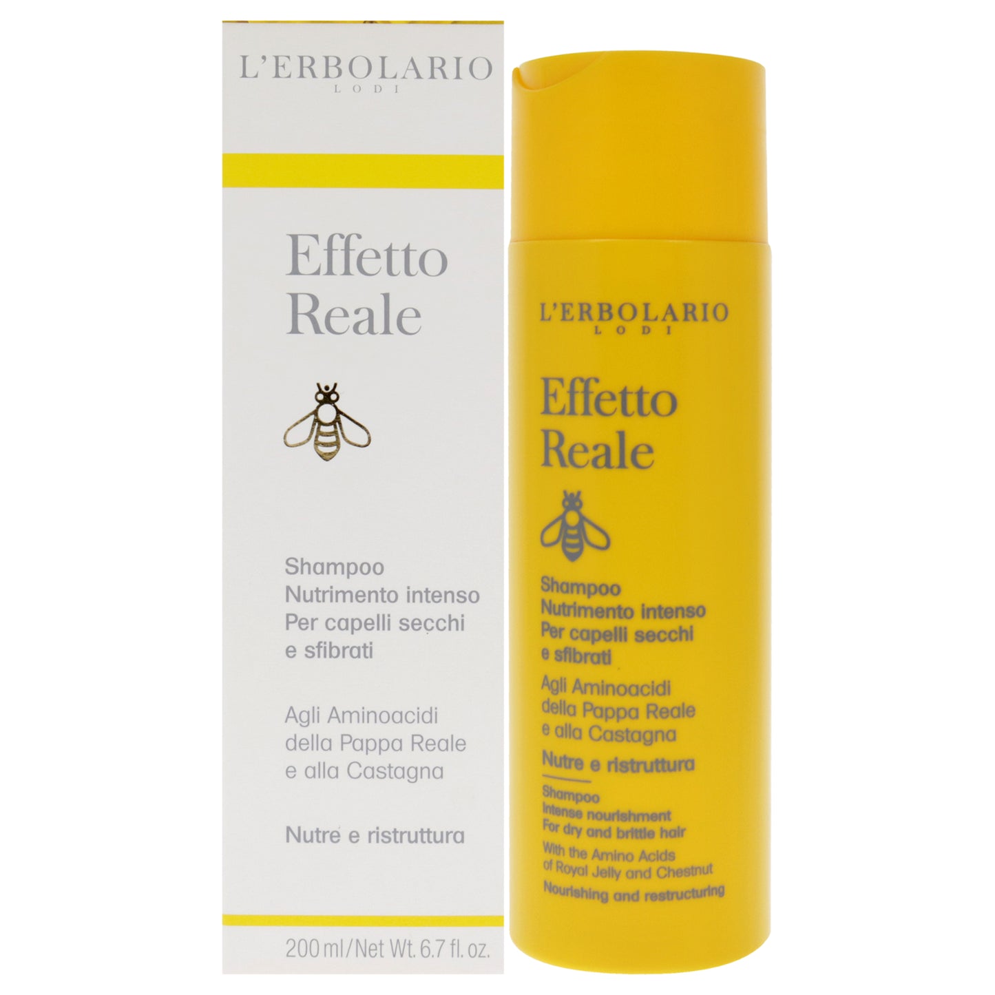 Effetto Reale Intense Nourishment Shampoo 6.7 oz Shampoo