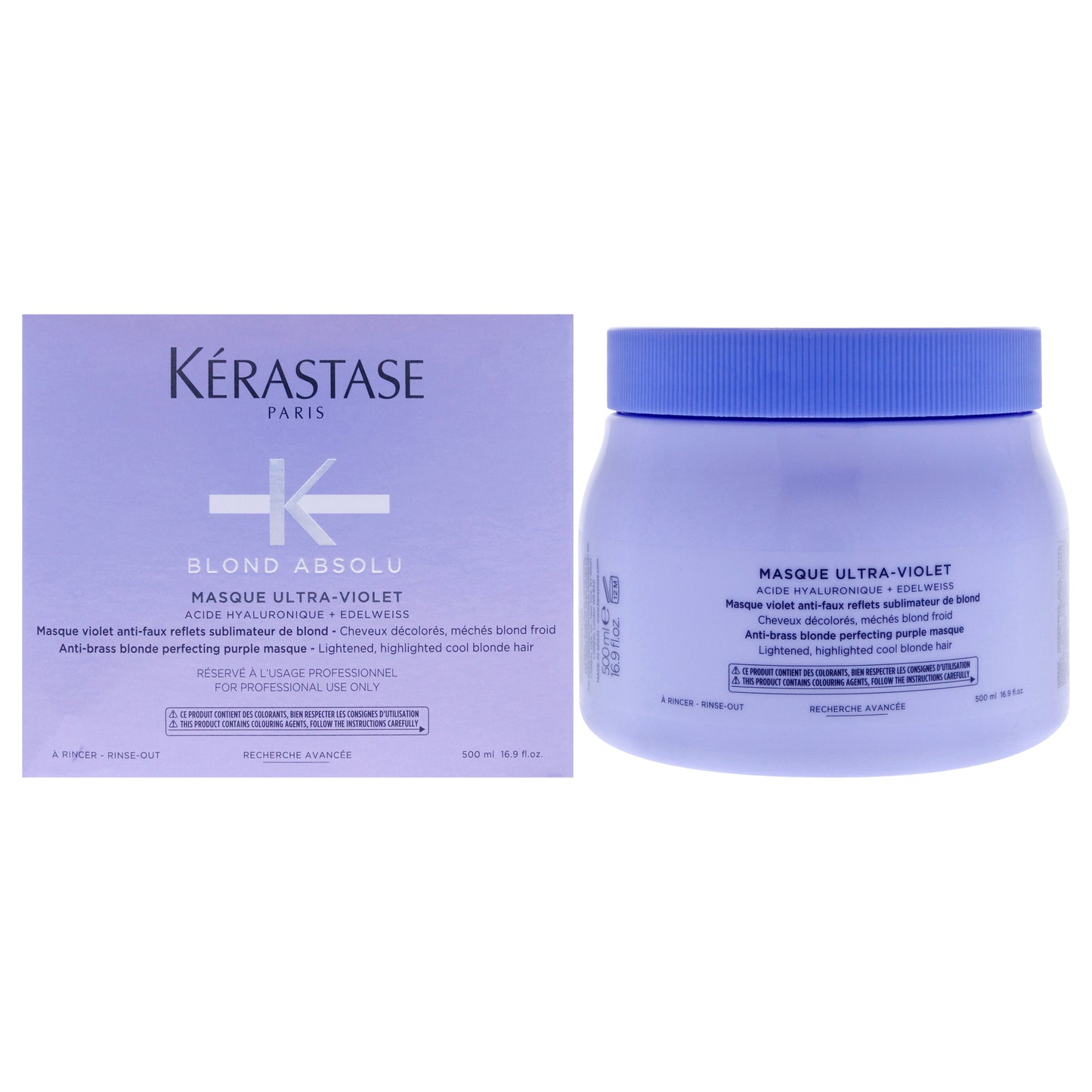 Blond Absolu Ultra Violet Masque by Kerastase for Unisex - 16.9 oz Masque