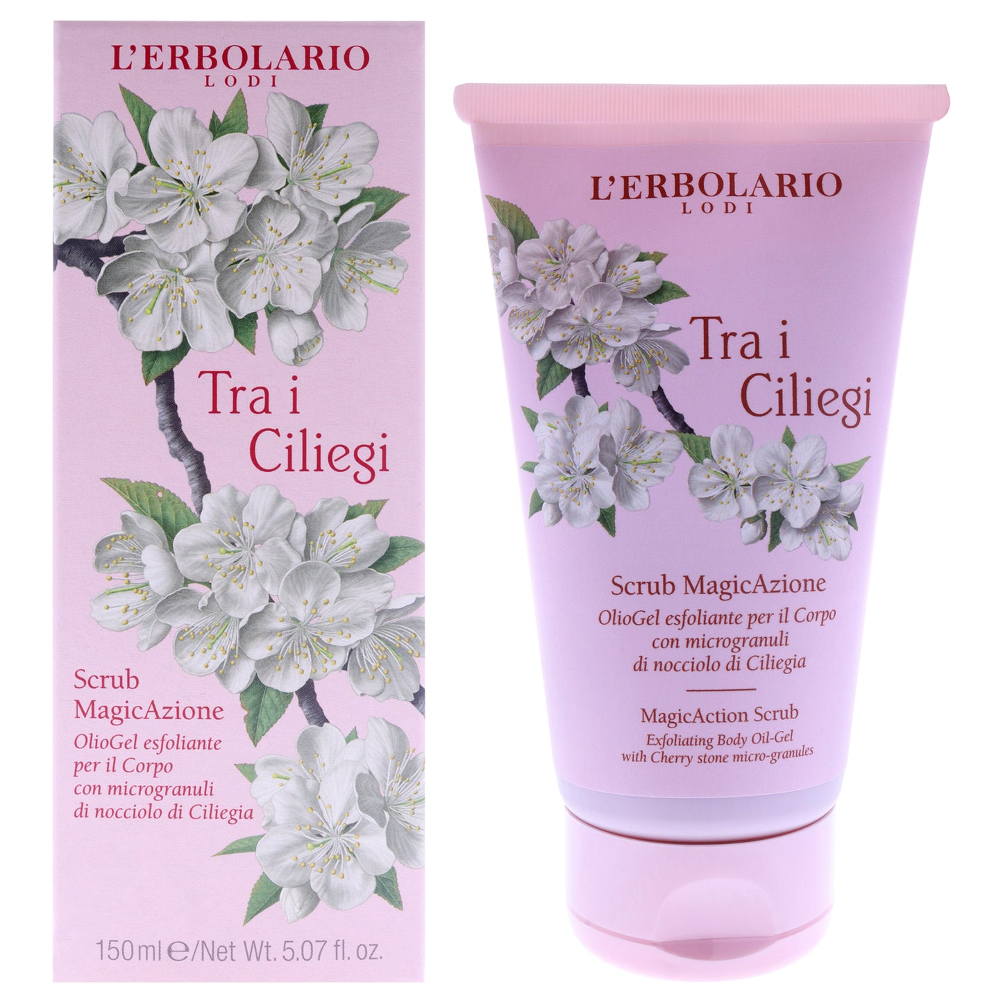 Magic Action Scrub - Tra I Ciliegi by LErbolario for Unisex - 5.07 oz Scrub