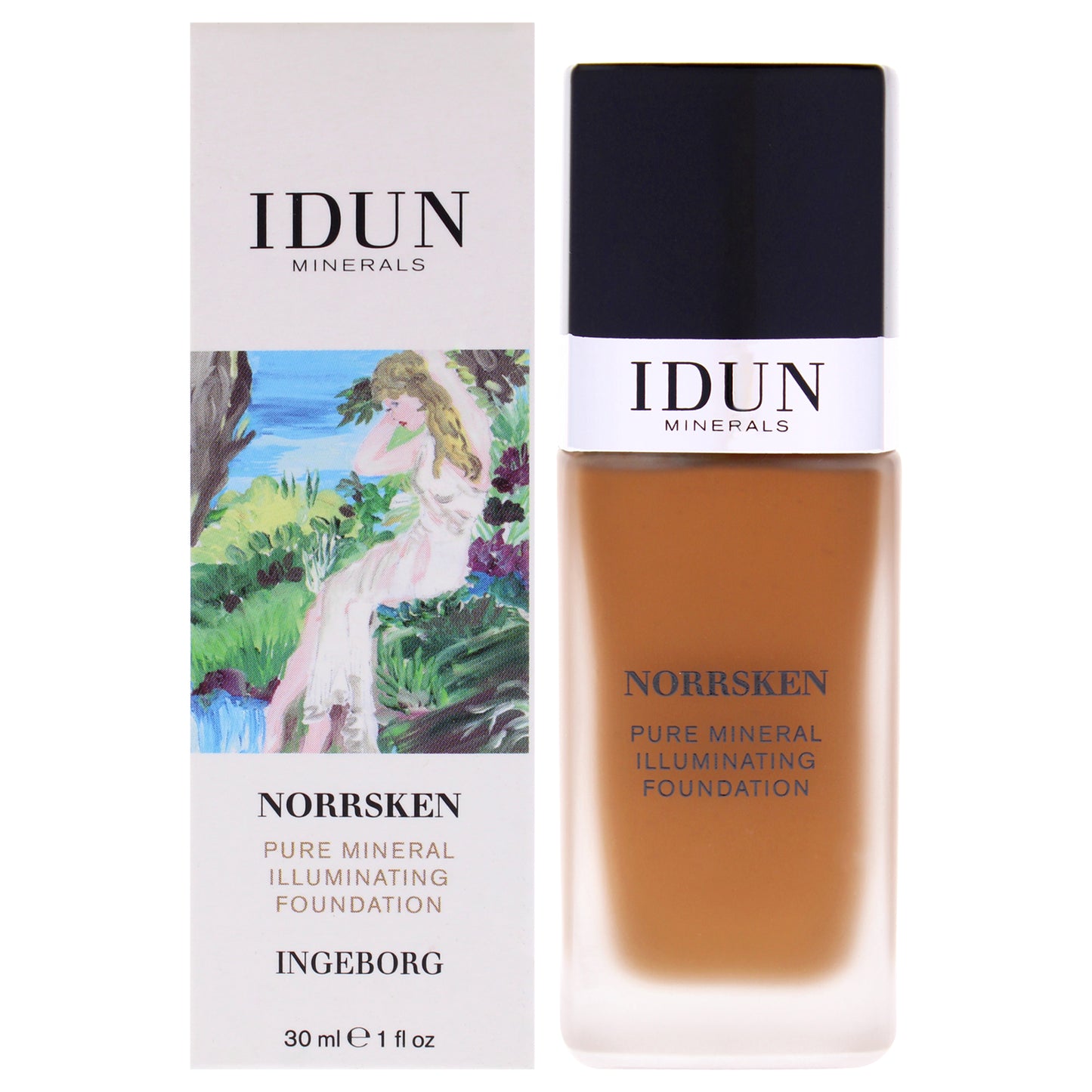 Norrsken Foundation - 223 Ingeborg by Idun Minerals for Women - 1 oz Foundation