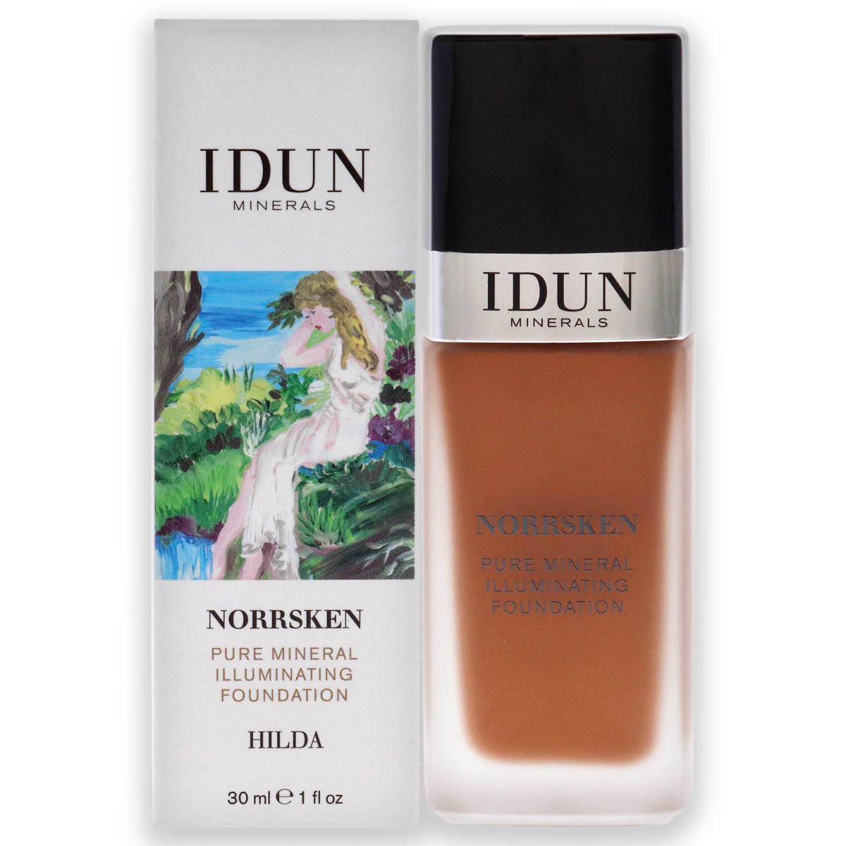 Norrsken Foundation - 224 Hilda by Idun Minerals for Women - 1 oz Foundation