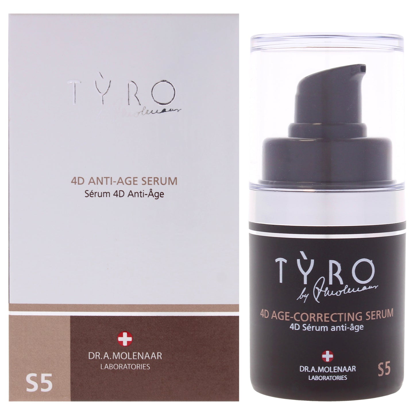 4D Anti-Age Serum by Tyro for Unisex - 0.51 oz Serum