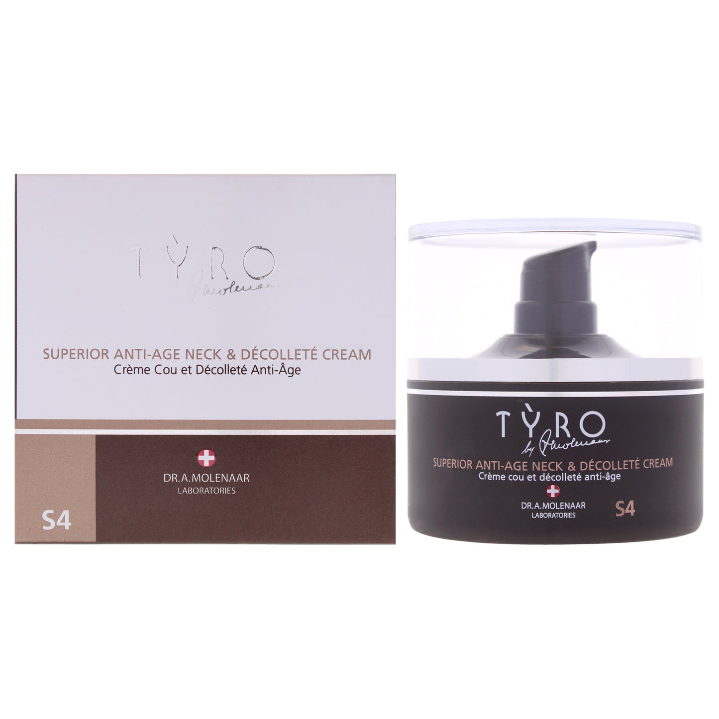Superior Anti-Age Neck and Decollete Cream by Tyro for Unisex - 1.69 oz Cream