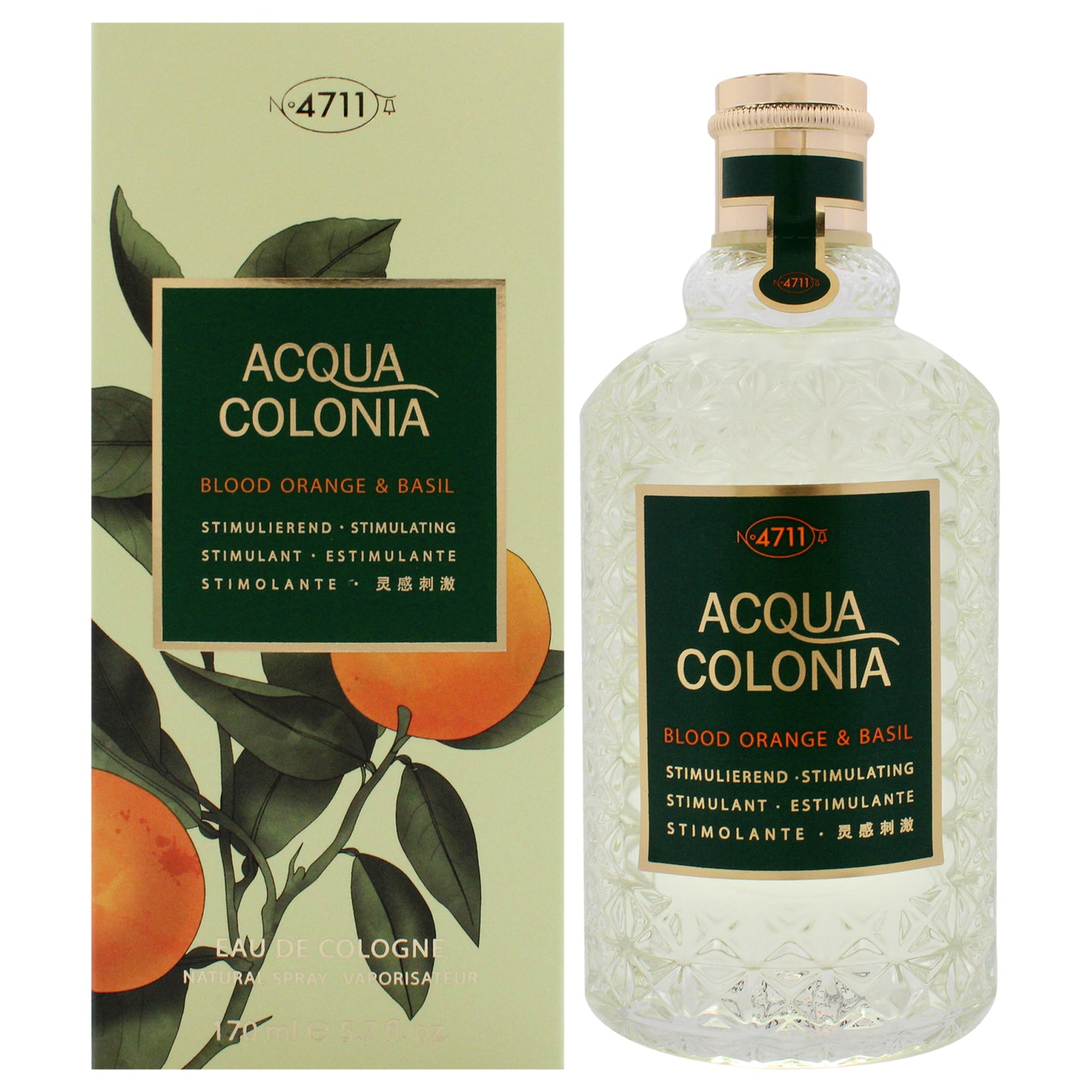 4711 Acqua Colonia - Blood Orange and Basil by Muelhens for Women - 5.7 oz EDC Spray