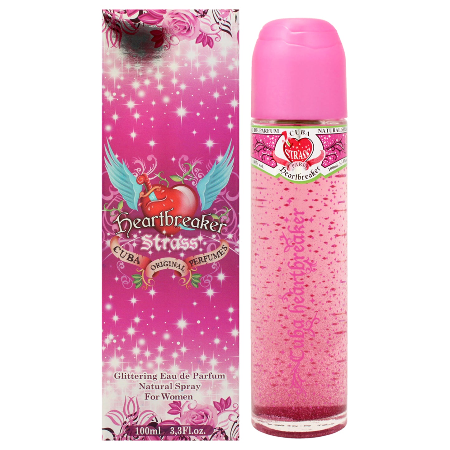 Cuba Strass HeartBreaker by Cuba for Women - 3.3 oz EDP Spray