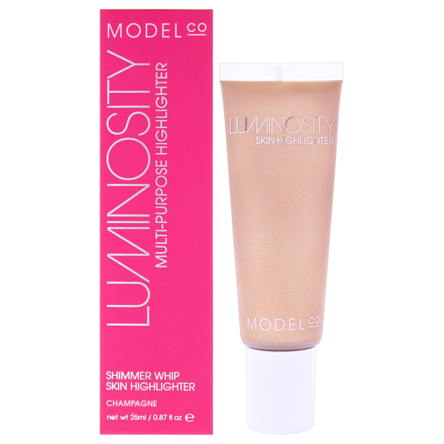 Luminosity Shimmer Whip - Champagne by ModelCo for Women - 0.87 oz Highlighter