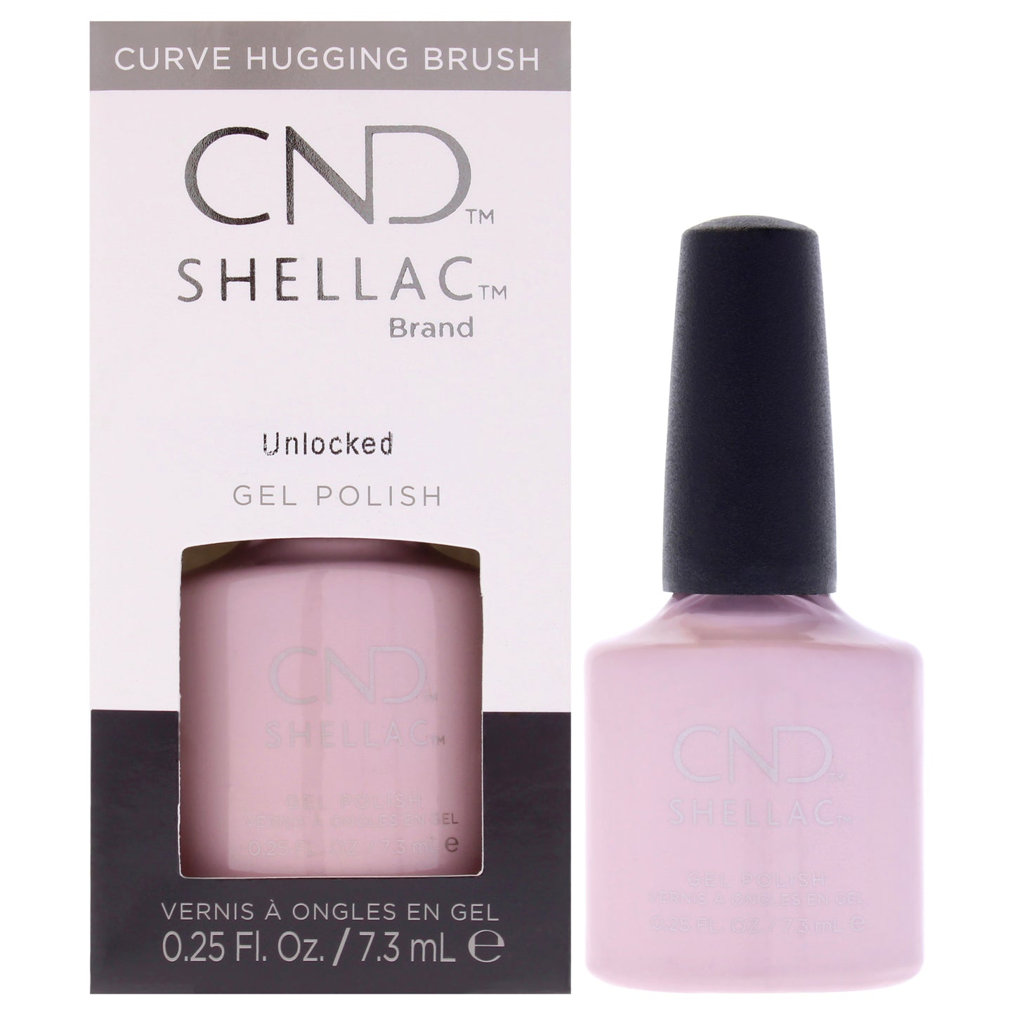 Shellac Nail Color - Unlocked by CND for Women - 0.25 oz Nail Polish