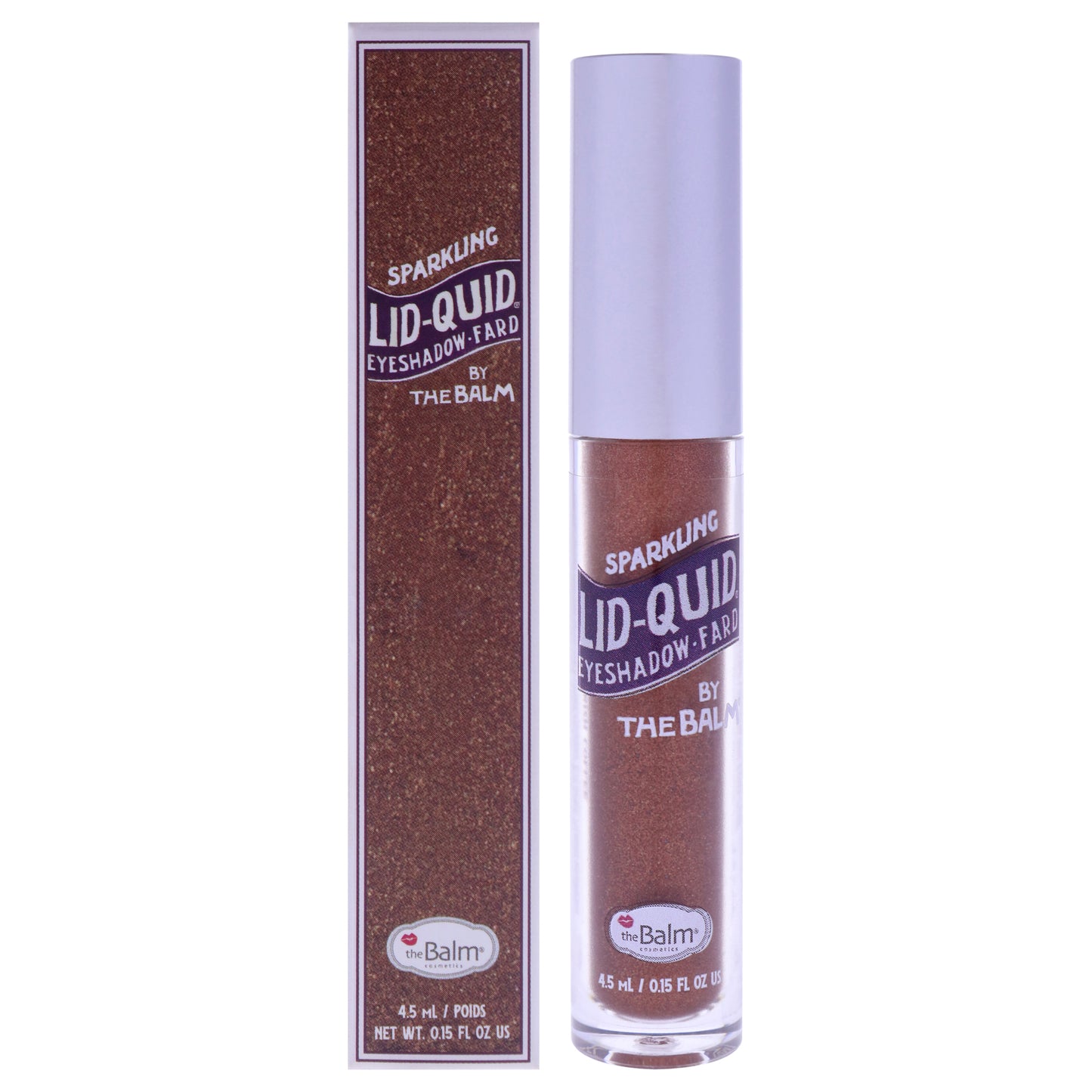 Lid-Quid Sparkling Liquid Eyeshadow - Irish Coffee by the Balm for Women - 0.15 oz Eye Shadow