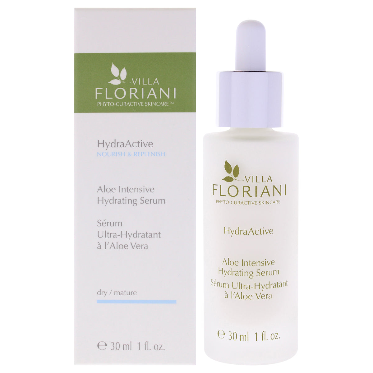 Intensive Hydrating Serum - Aloe by Villa Floriani for Women - 1 oz Serum