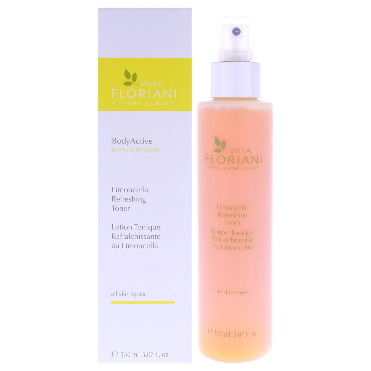 Refreshing Toner - Limoncello by Villa Floriani for Women - 5.07 oz Toner