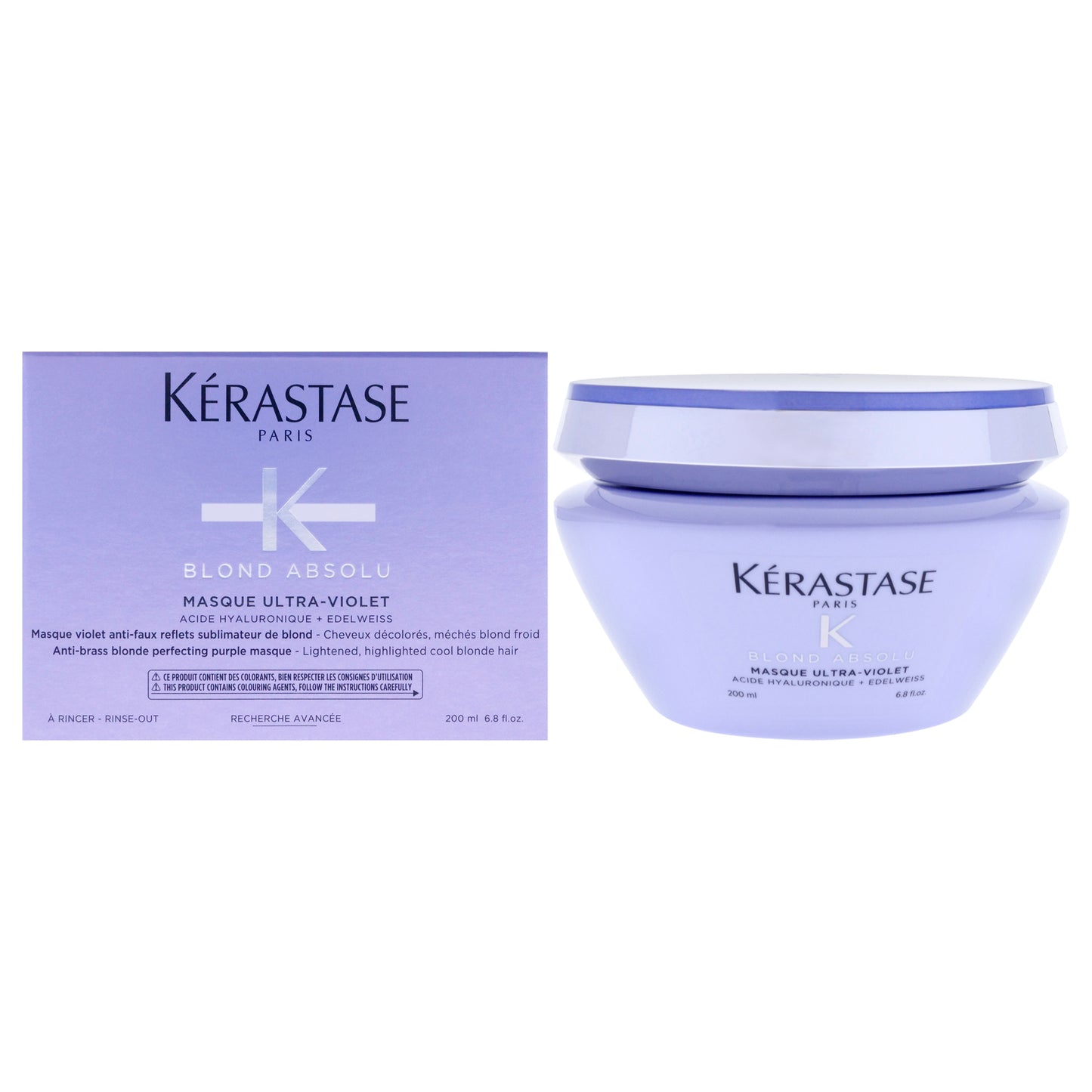 Blond Absolu Ultra Violet Masque by Kerastase for Unisex - 6.8 oz Masque
