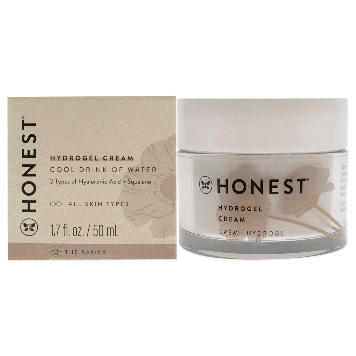 Hydrogel Cream by Honest for Women - 1.7 oz Cream