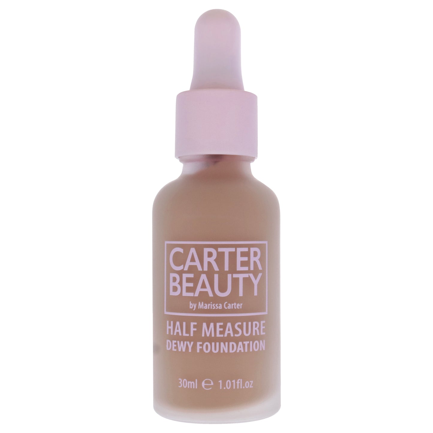 Half Measure Dewy Foundation - Caramel Chew by Carter Beauty for Women - 1.01 oz Foundation