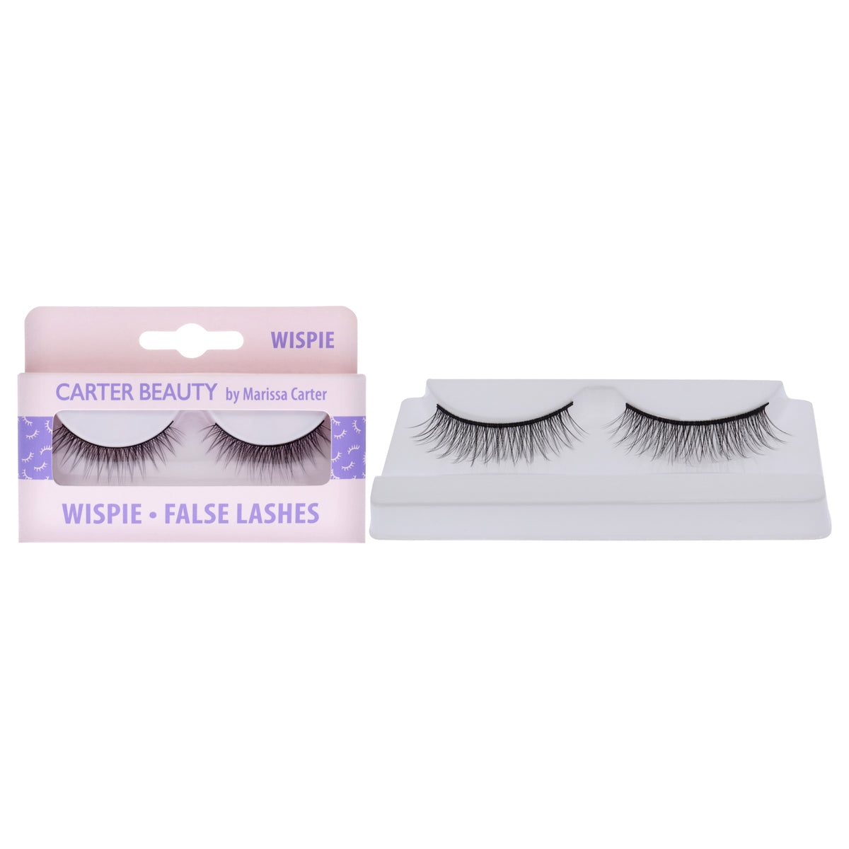 False Lashes - Wispie by Carter Beauty for Women - 1 Pair Eyelashes