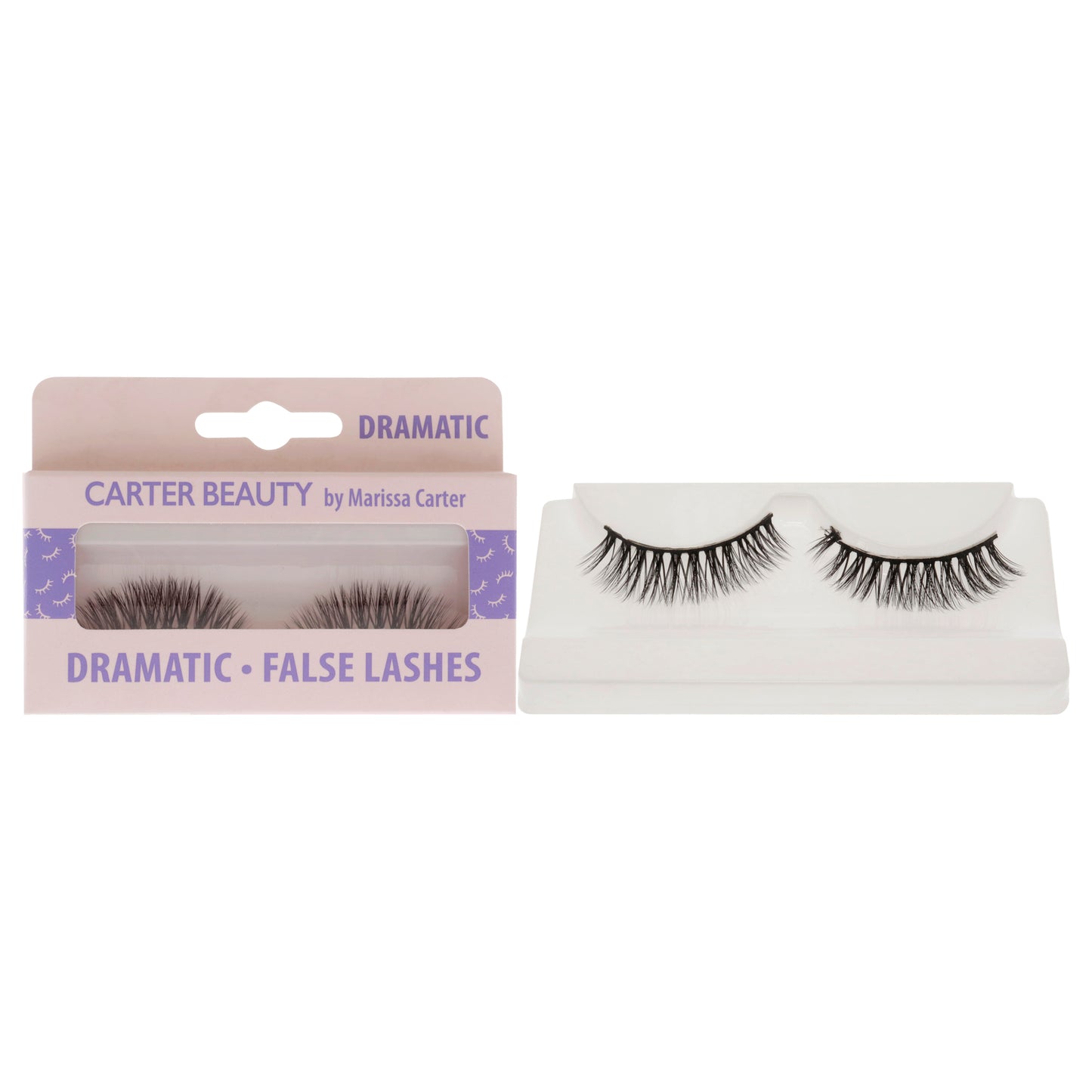 False Lashes - Dramatic by Carter Beauty for Women - 1 Pair Eyelashes
