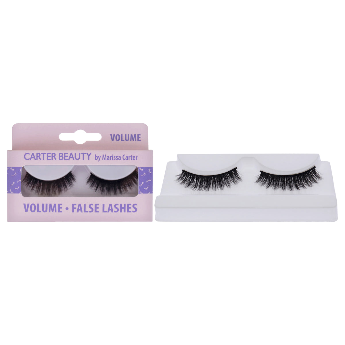 False Lashes - Volume by Carter Beauty for Women - 1 Pair Eyelashes