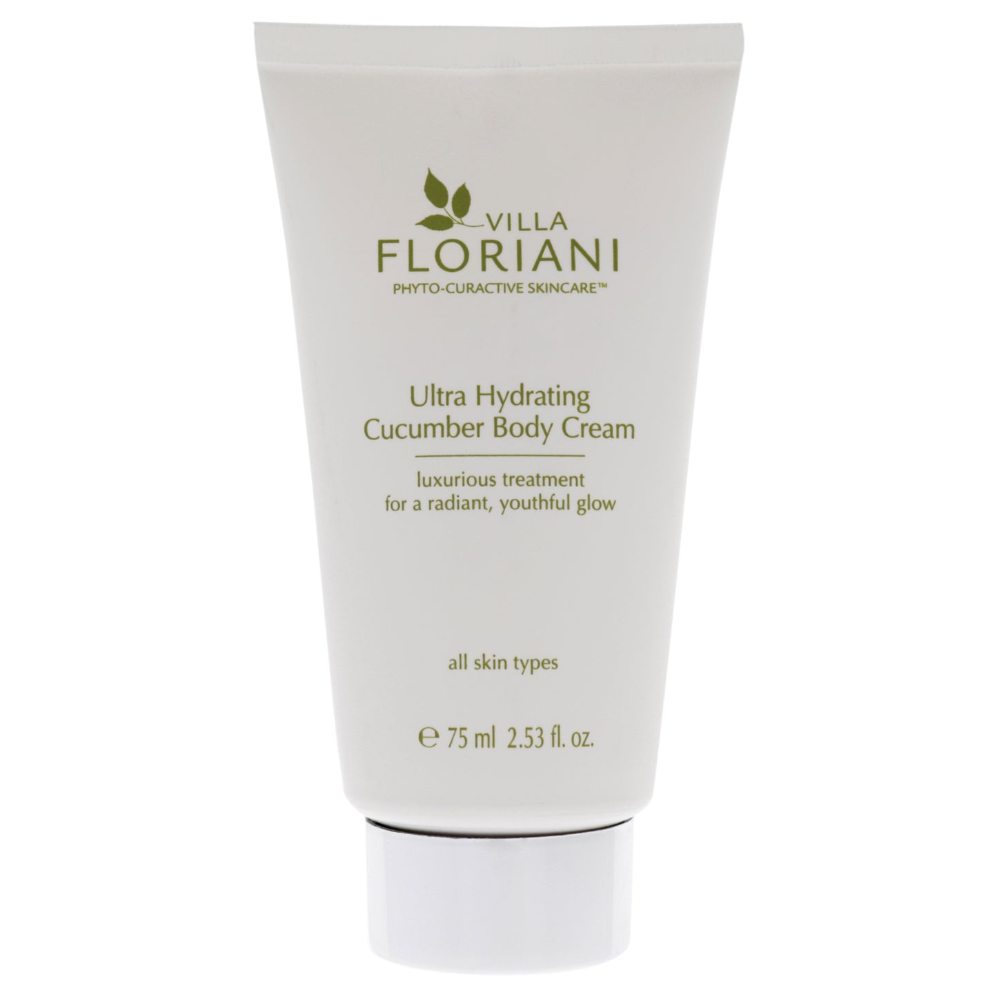 Ultra Hydrating Cucumber Body Cream by Villa Floriani for Women - 2.53 oz Body Cream