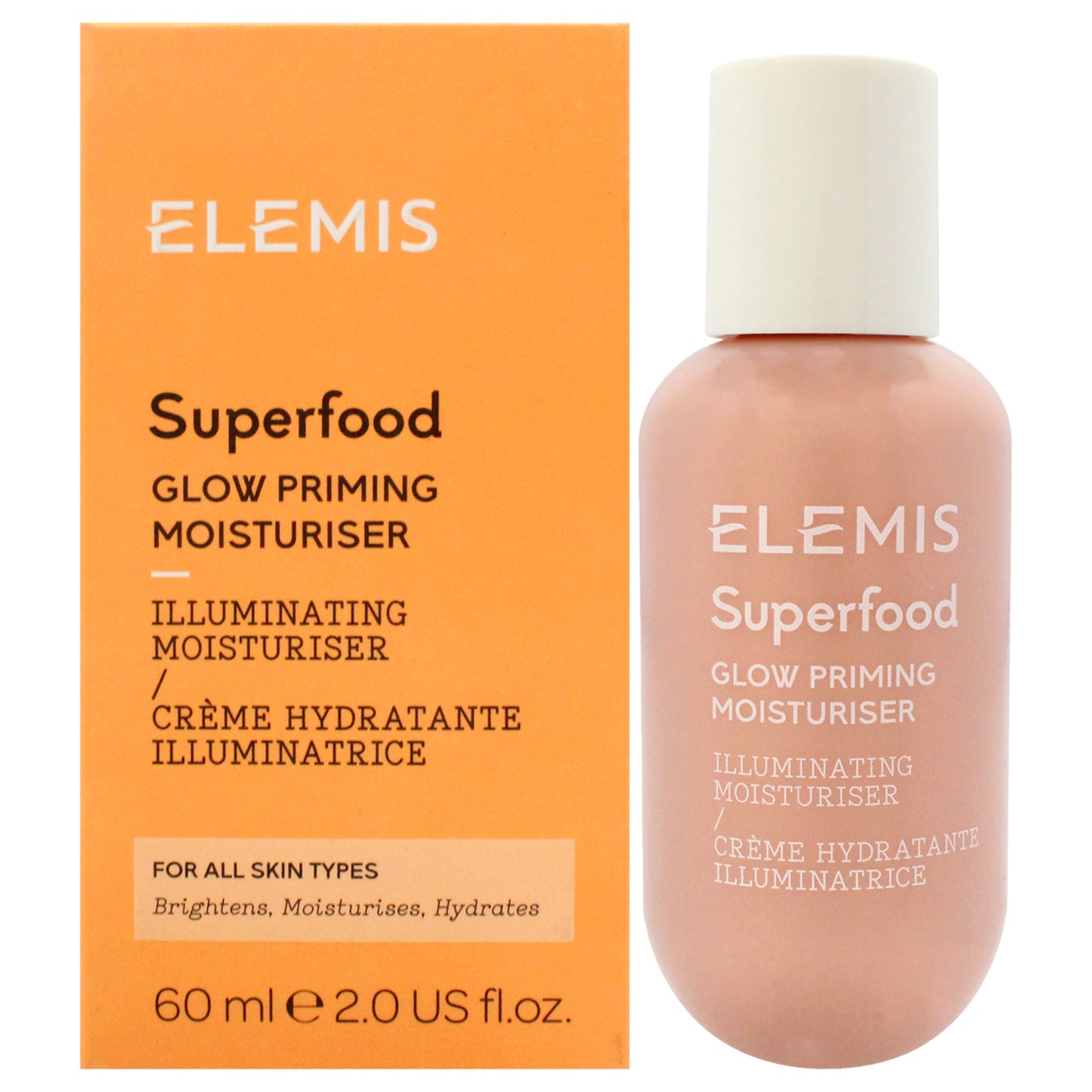 Superfood Glow Priming Moisturizer by Elemis for Women - 2 oz Moisturizer