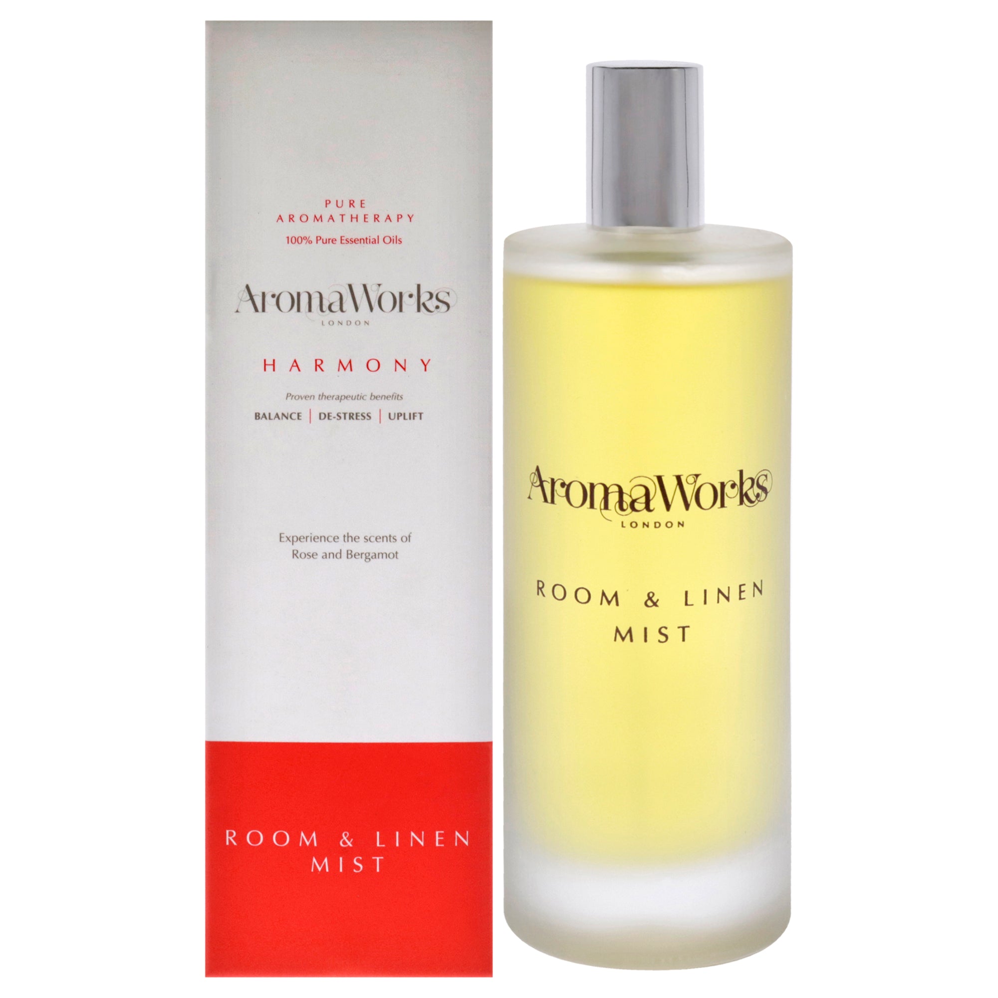 Harmony Room Mist by Aromaworks for Unisex - 3.38 oz Room Mist