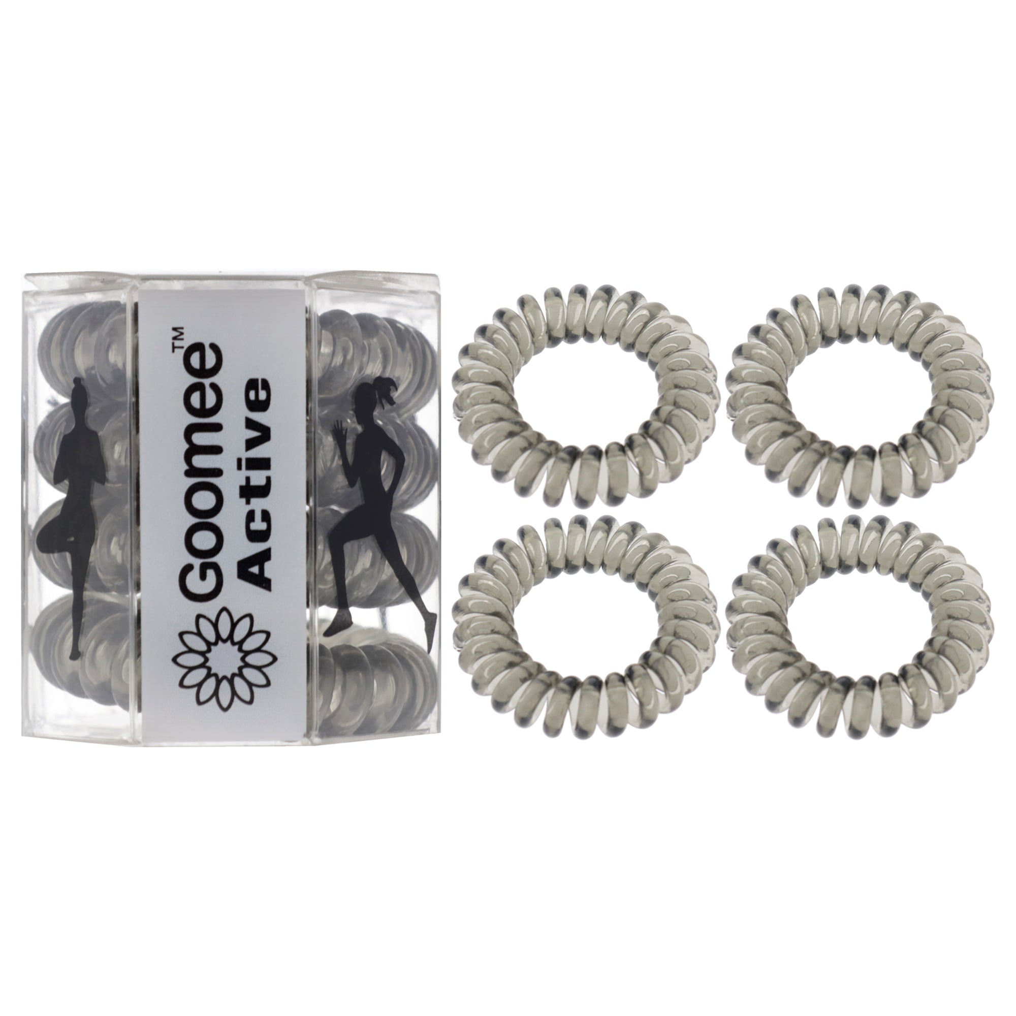 Active The Markless Hair Loop Set - Raise The Bar by Goomee for Women - 4 Pc Hair Tie