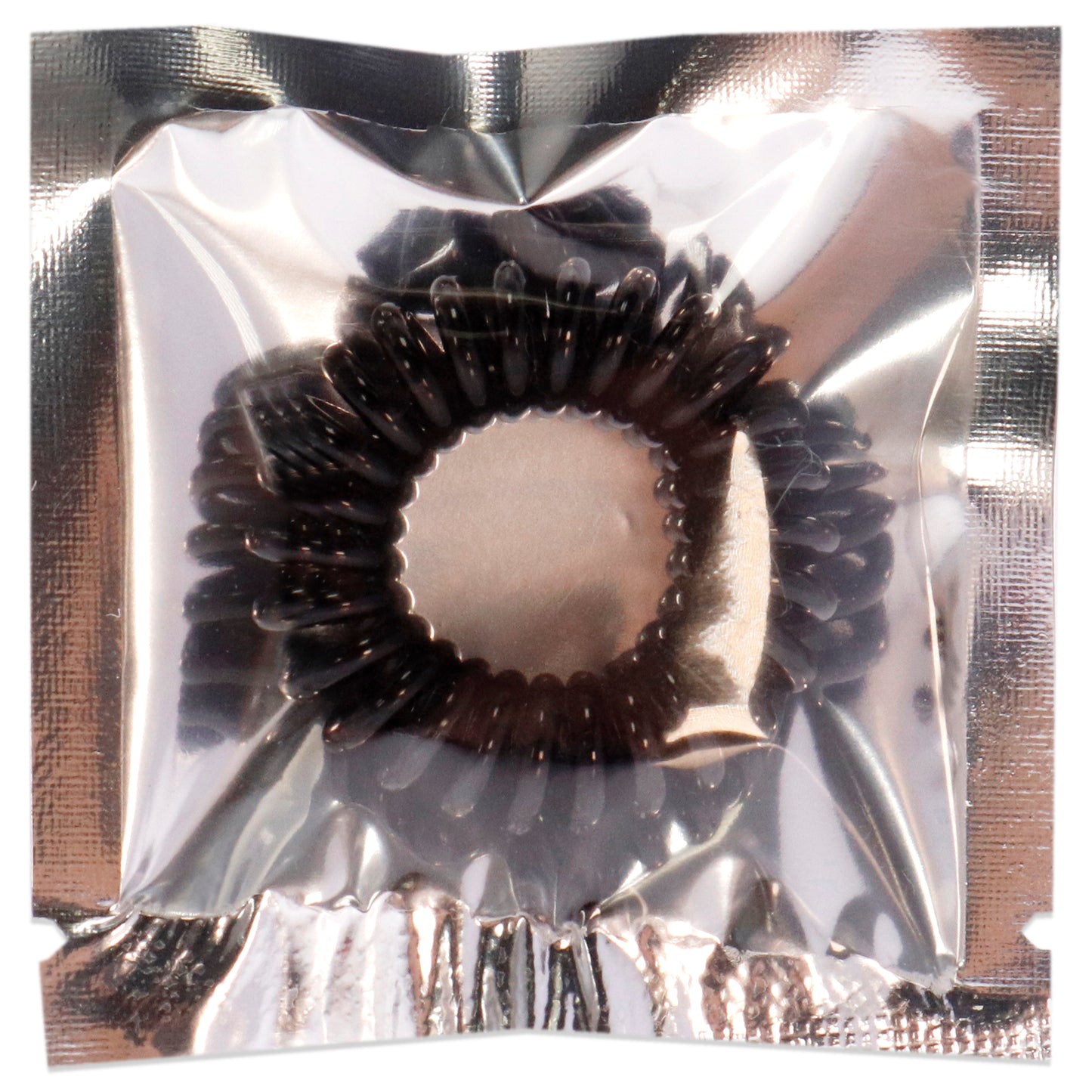 The Markless Hair Loop - Midnight Black by Goomee for Women - 1 Pc Hair Tie