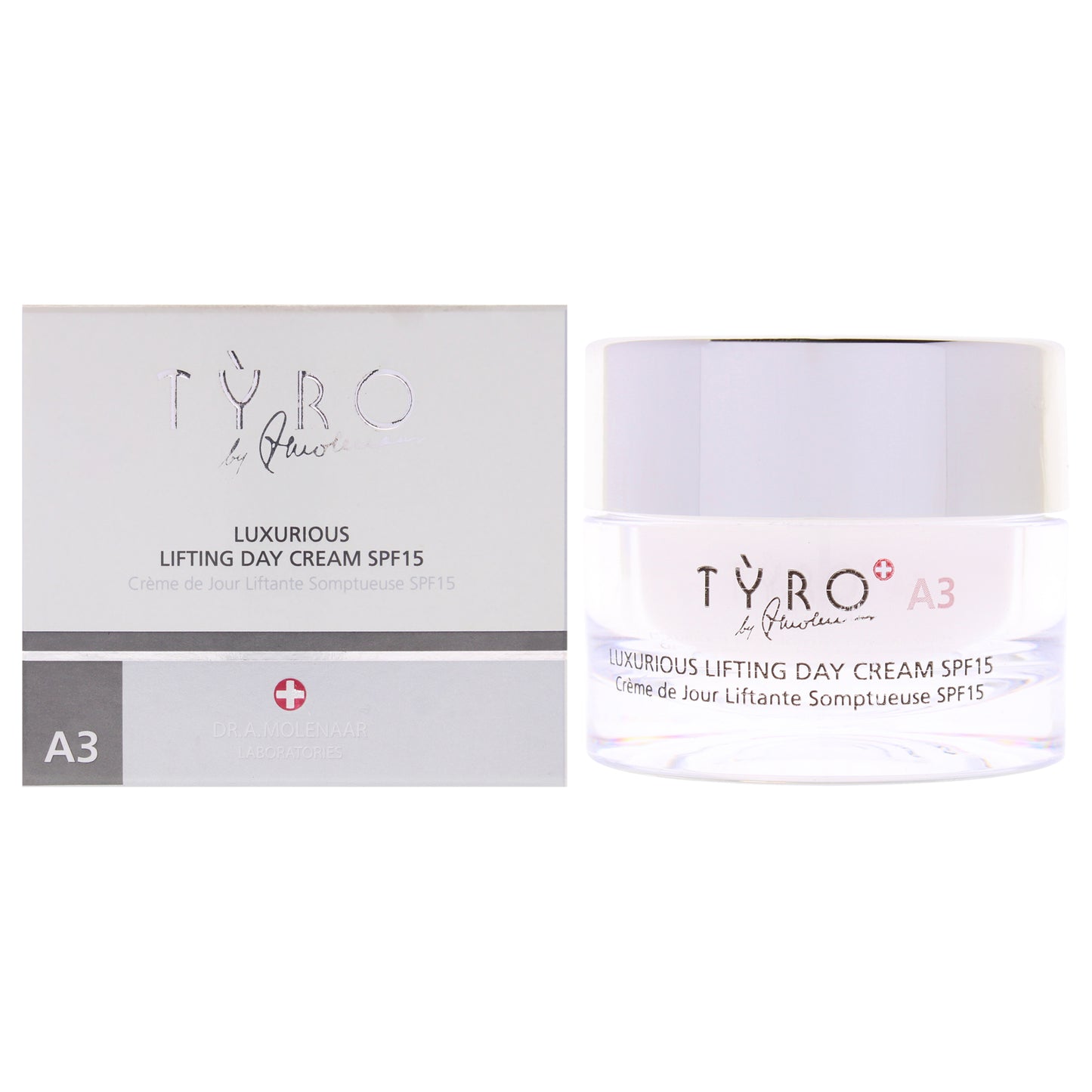 Luxurious Lifting Day Cream SPF 15 by Tyro for Unisex - 1.69 oz Cream