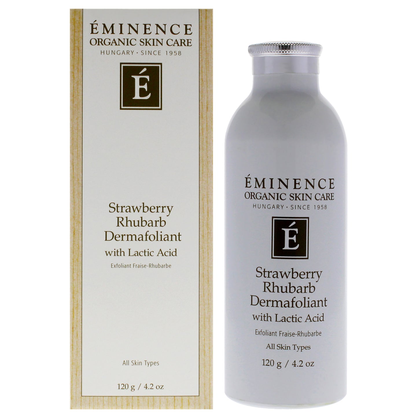 Strawberry Rhubarb Dermafoliant With Lactic Acid by Eminence for Unisex - 4.2 oz Exfoliator