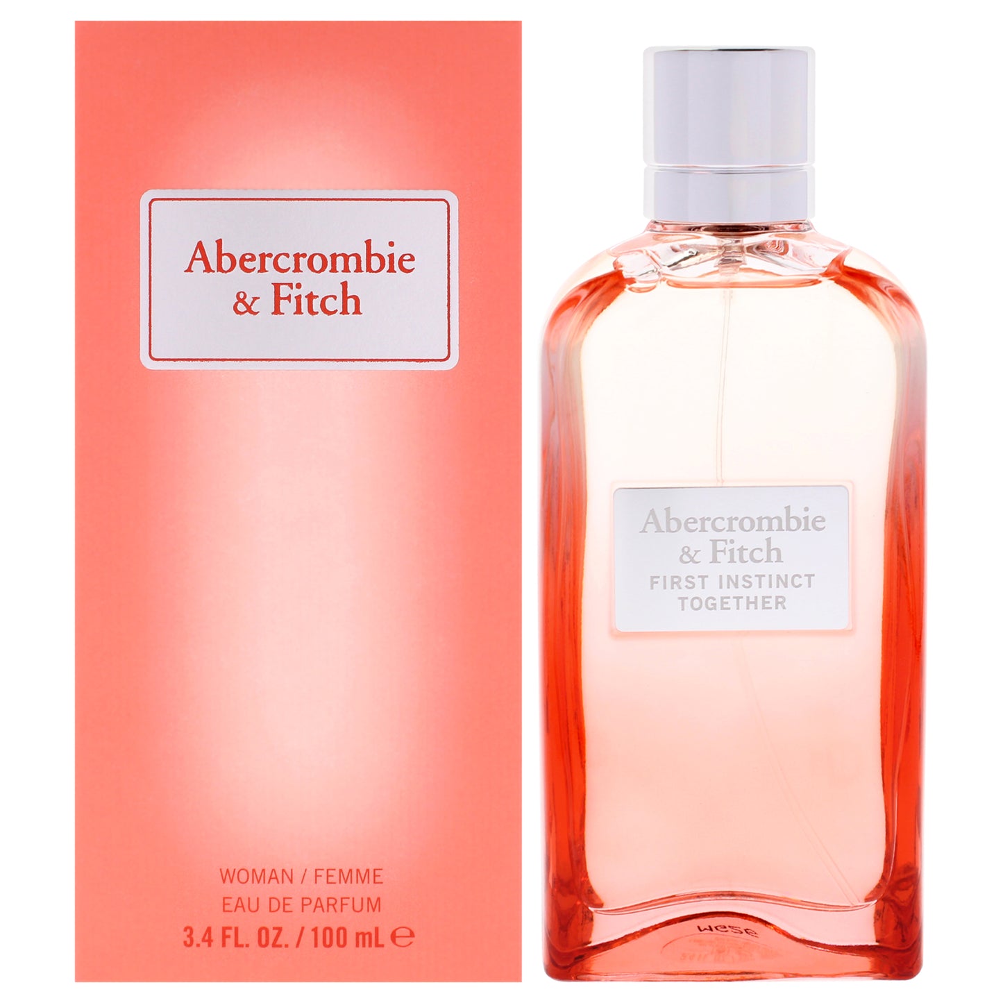 First Instinct Together by Abercrombie and Fitch for Women - 3.4 oz EDP Spray