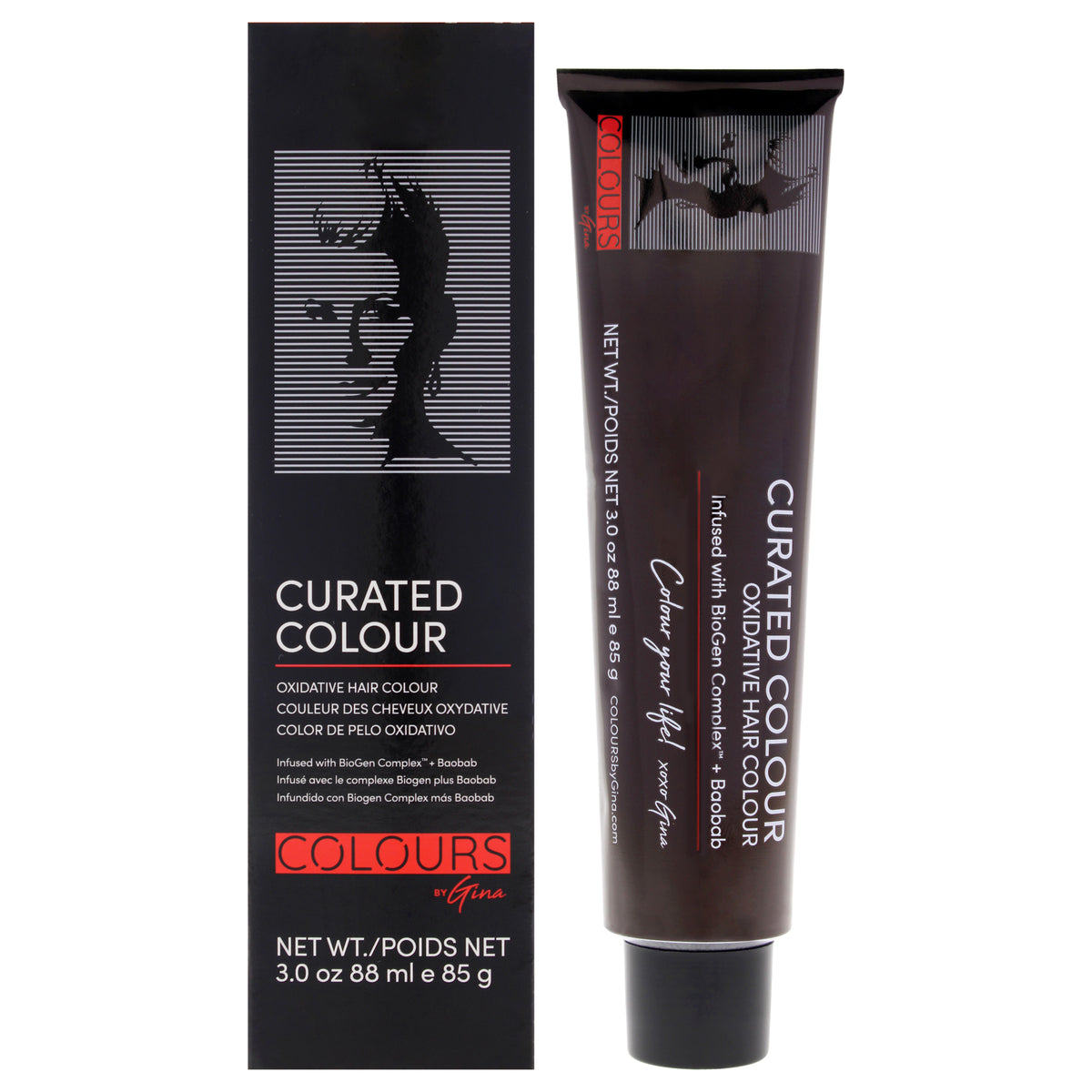 Curated Colour - 0.44-CC Pure Copper Mixer by Colours By Gina for Unisex - 3 oz Hair Color