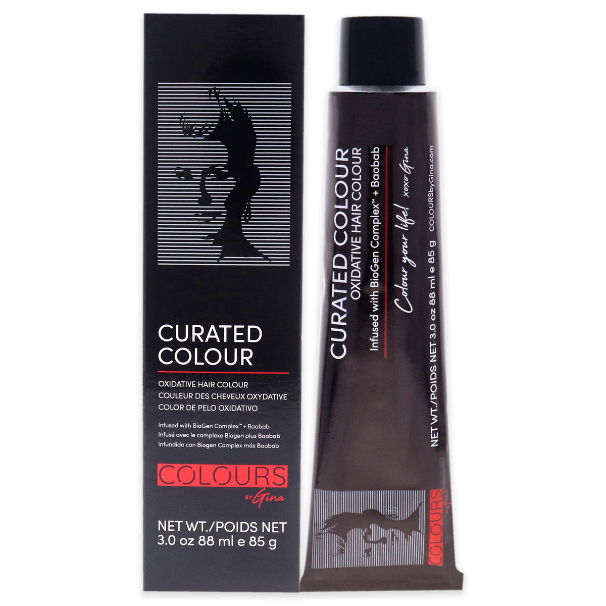 Curated Colour - 8.4-8C Light Copper Blonde by Colours By Gina for Unisex - 3 oz Hair Color
